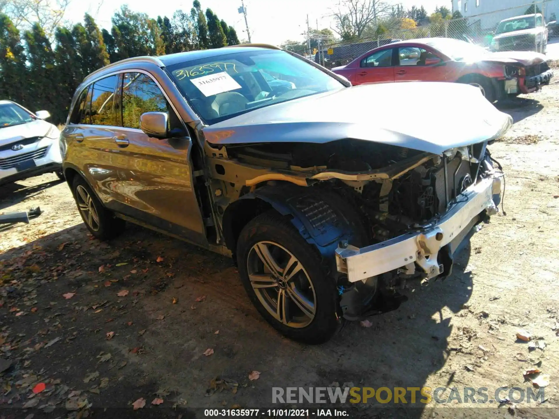 1 Photograph of a damaged car W1N0G8EB2LF818778 MERCEDES-BENZ GLC 2020