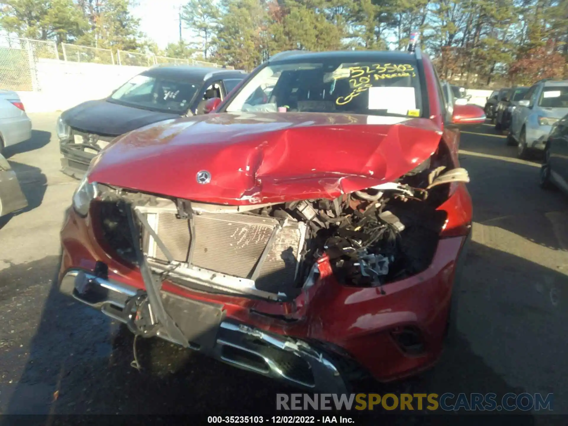 6 Photograph of a damaged car W1N0G8EB2LF839842 MERCEDES-BENZ GLC 2020