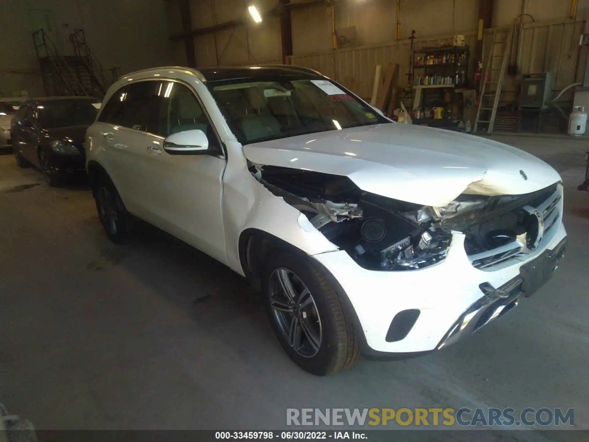 1 Photograph of a damaged car W1N0G8EB5LF819780 MERCEDES-BENZ GLC 2020