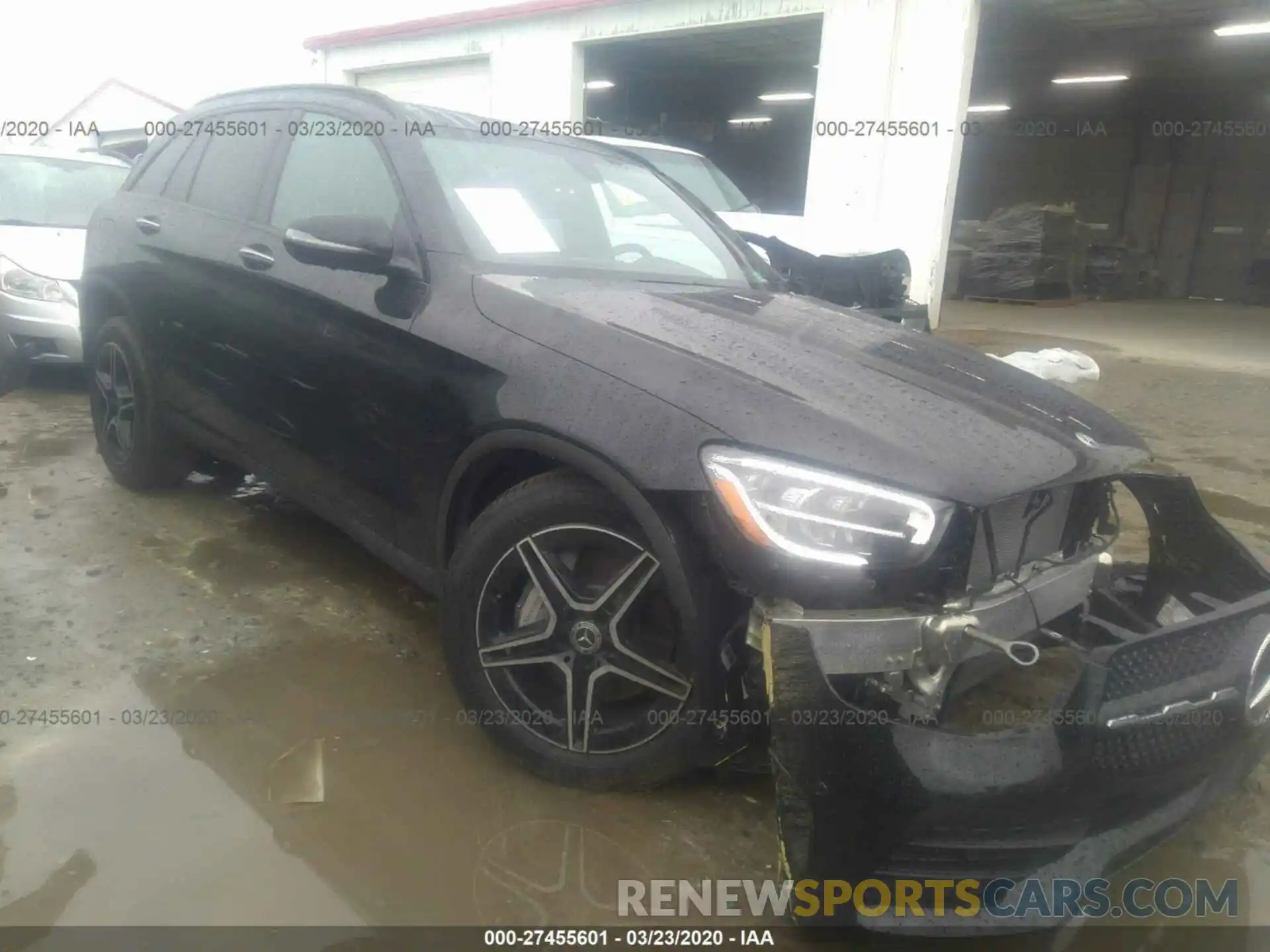 1 Photograph of a damaged car W1N0G8EB6LF757385 MERCEDES-BENZ GLC 2020