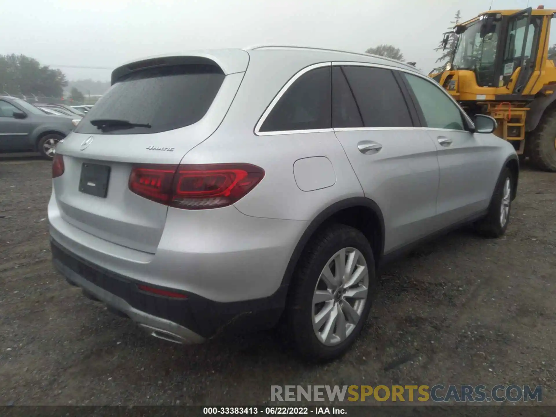 4 Photograph of a damaged car W1N0G8EB6LF761470 MERCEDES-BENZ GLC 2020