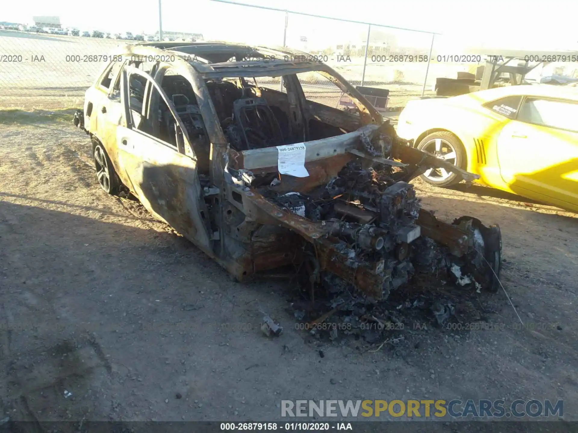 1 Photograph of a damaged car WDC0G8DB3LF738294 MERCEDES-BENZ GLC 2020