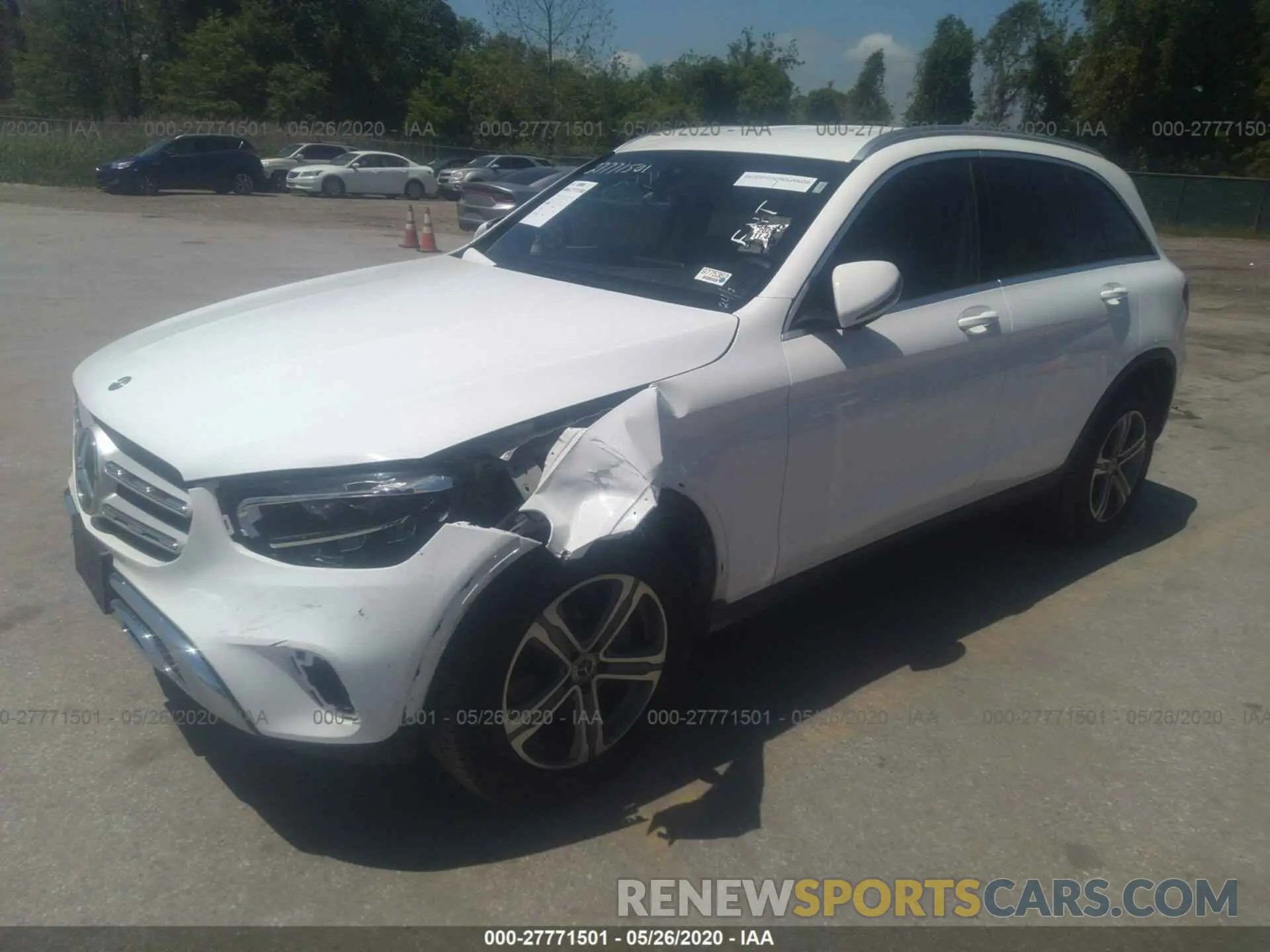 2 Photograph of a damaged car WDC0G8EB0LF715831 MERCEDES-BENZ GLC 2020