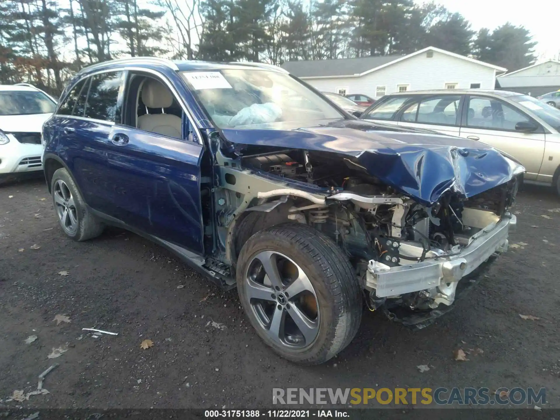 1 Photograph of a damaged car WDC0G8EB0LF748568 MERCEDES-BENZ GLC 2020