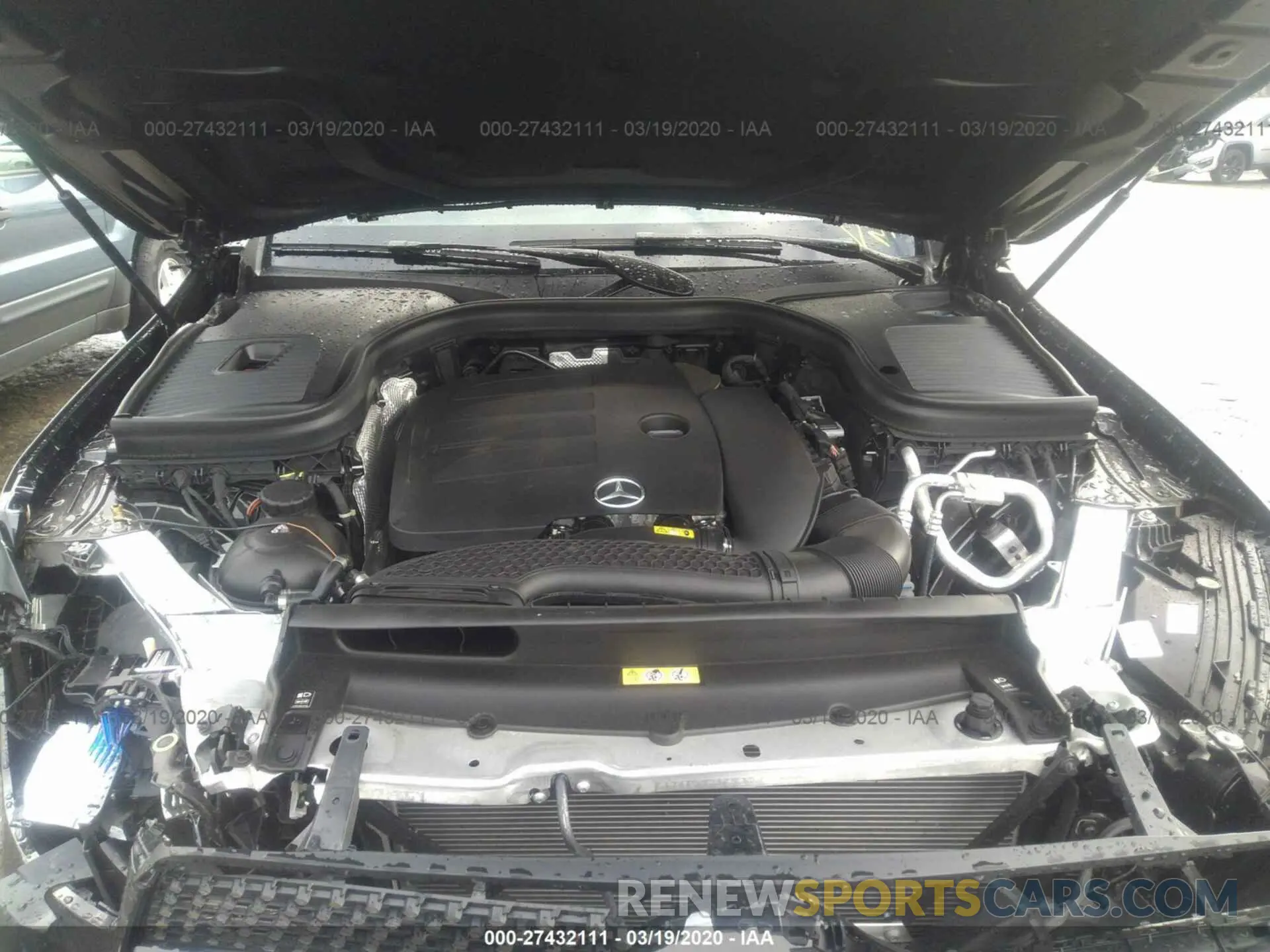 10 Photograph of a damaged car WDC0G8EB2LF694223 MERCEDES-BENZ GLC 2020