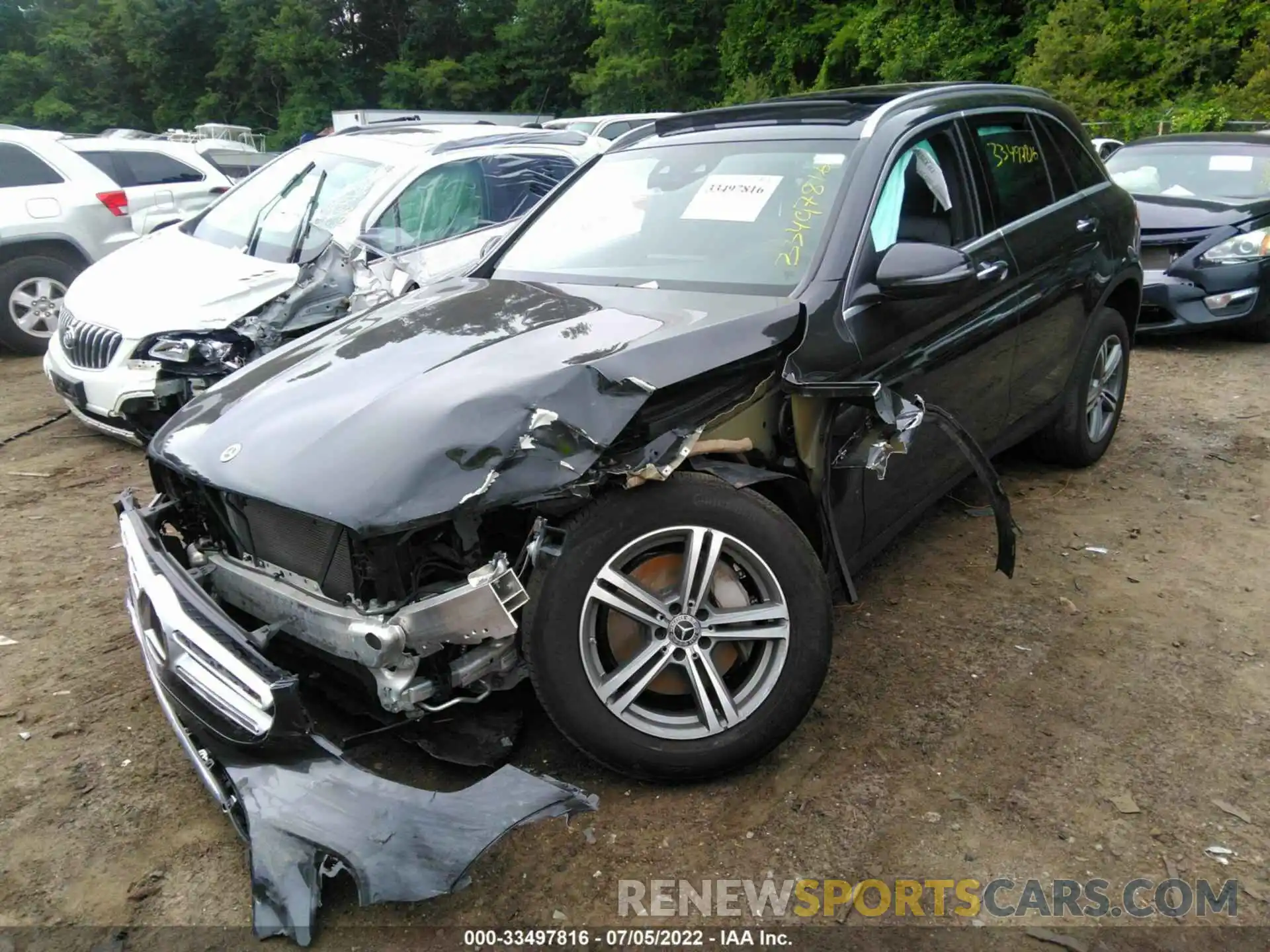 2 Photograph of a damaged car WDC0G8EB2LF718374 MERCEDES-BENZ GLC 2020