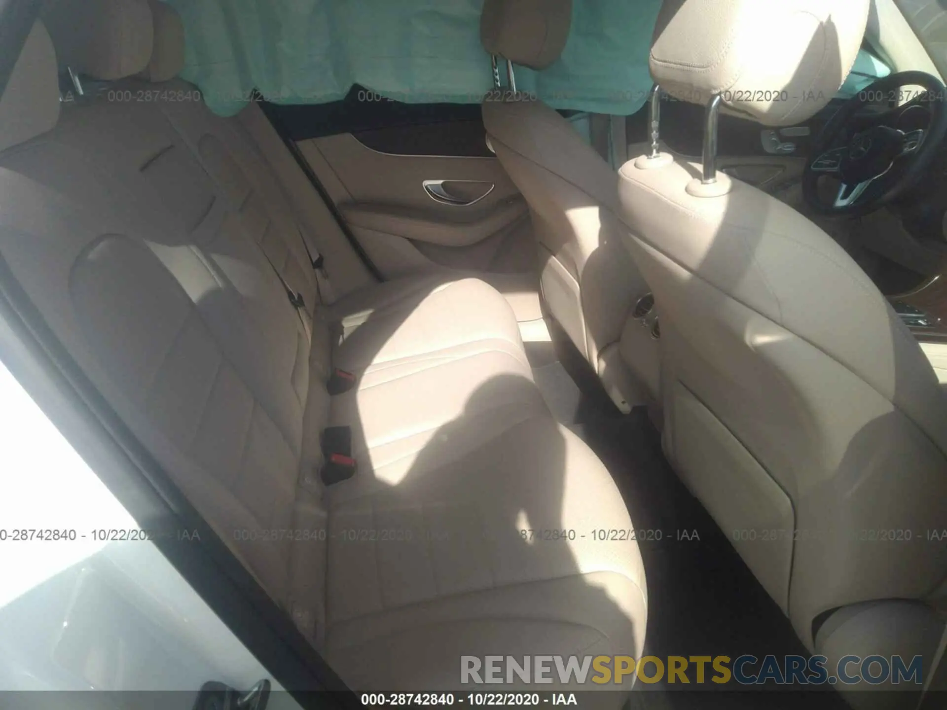 8 Photograph of a damaged car WDC0G8EB5LF699173 MERCEDES-BENZ GLC 2020