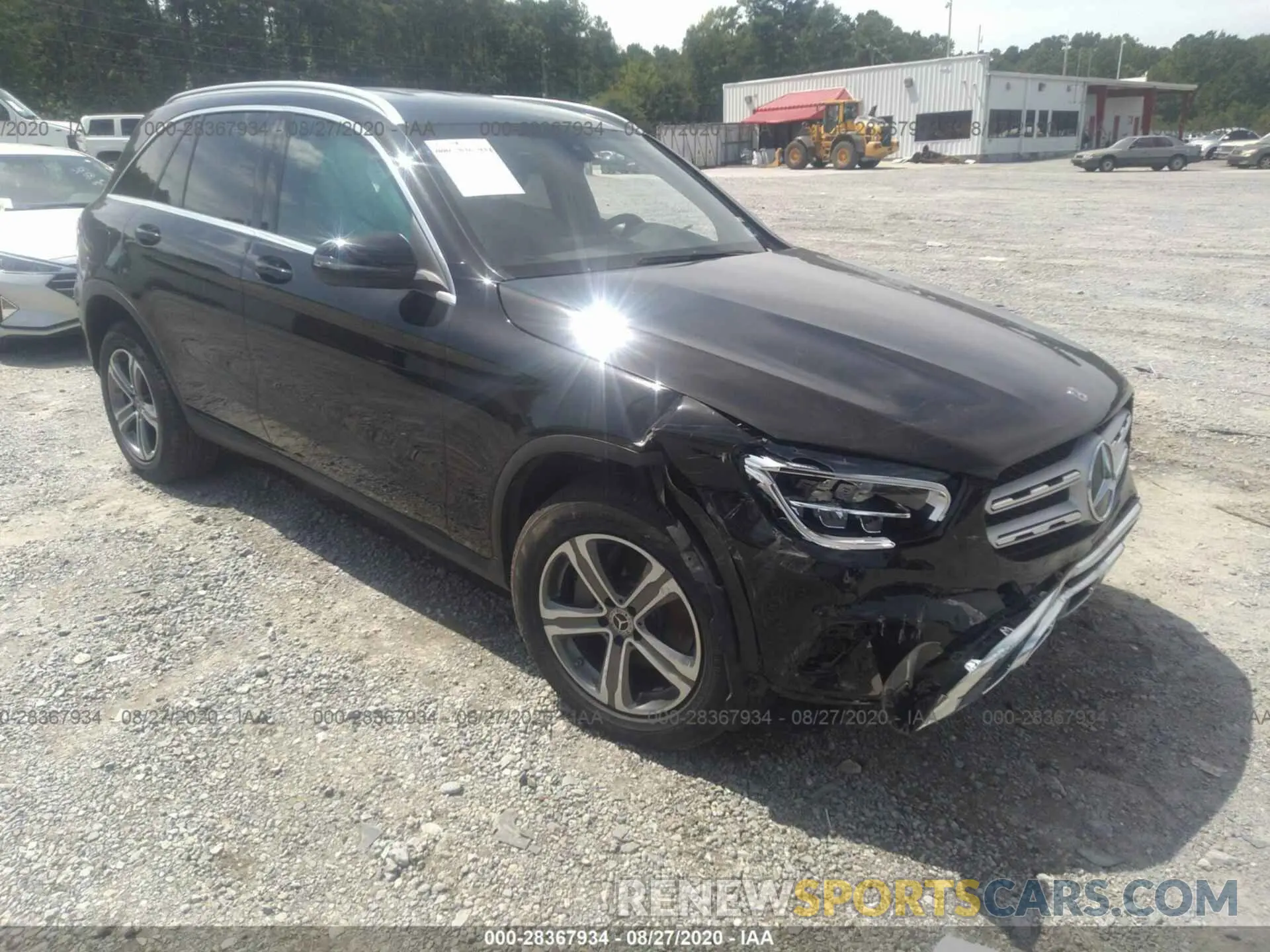 1 Photograph of a damaged car WDC0G8EB5LF712892 MERCEDES-BENZ GLC 2020