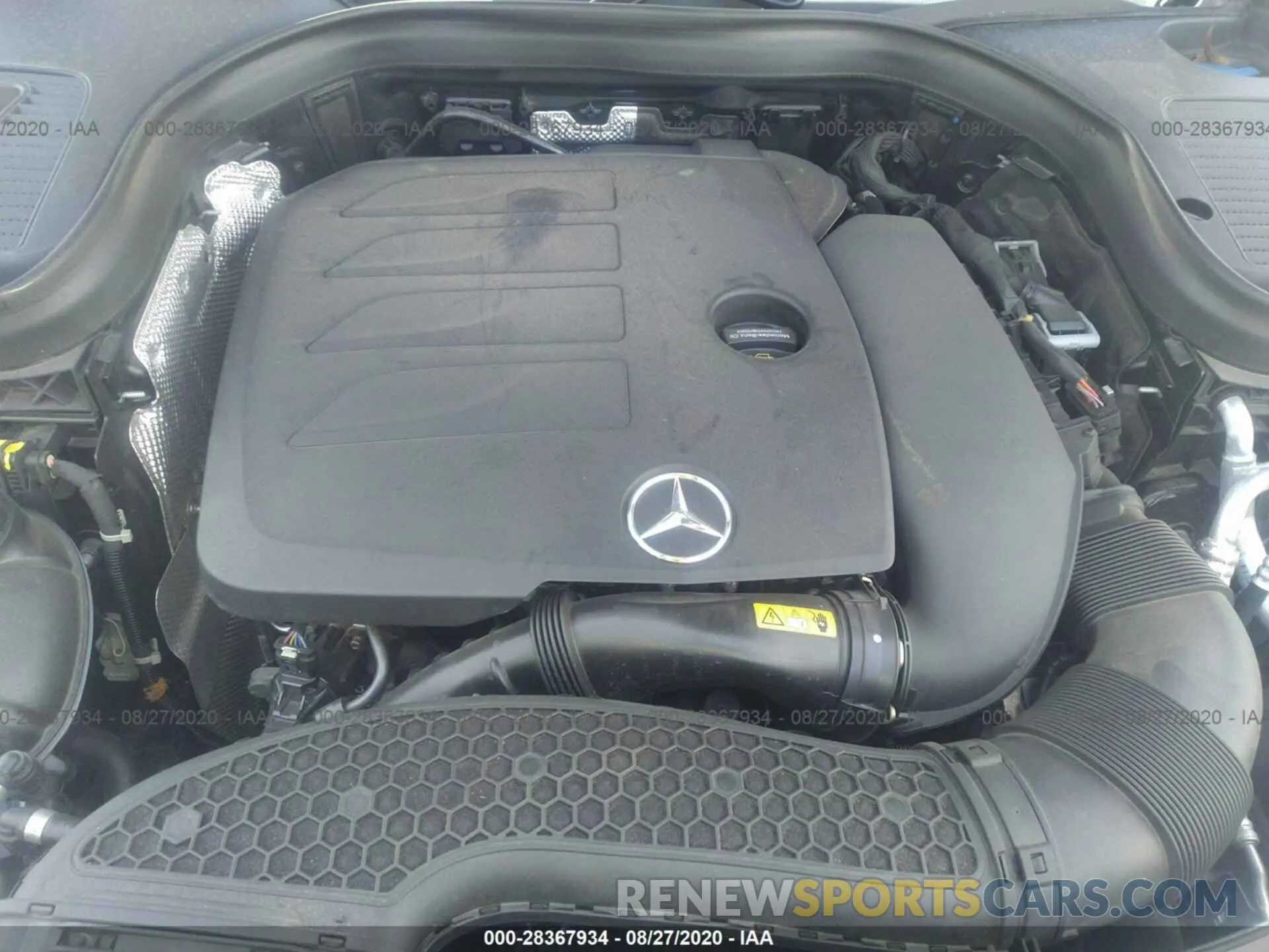 10 Photograph of a damaged car WDC0G8EB5LF712892 MERCEDES-BENZ GLC 2020