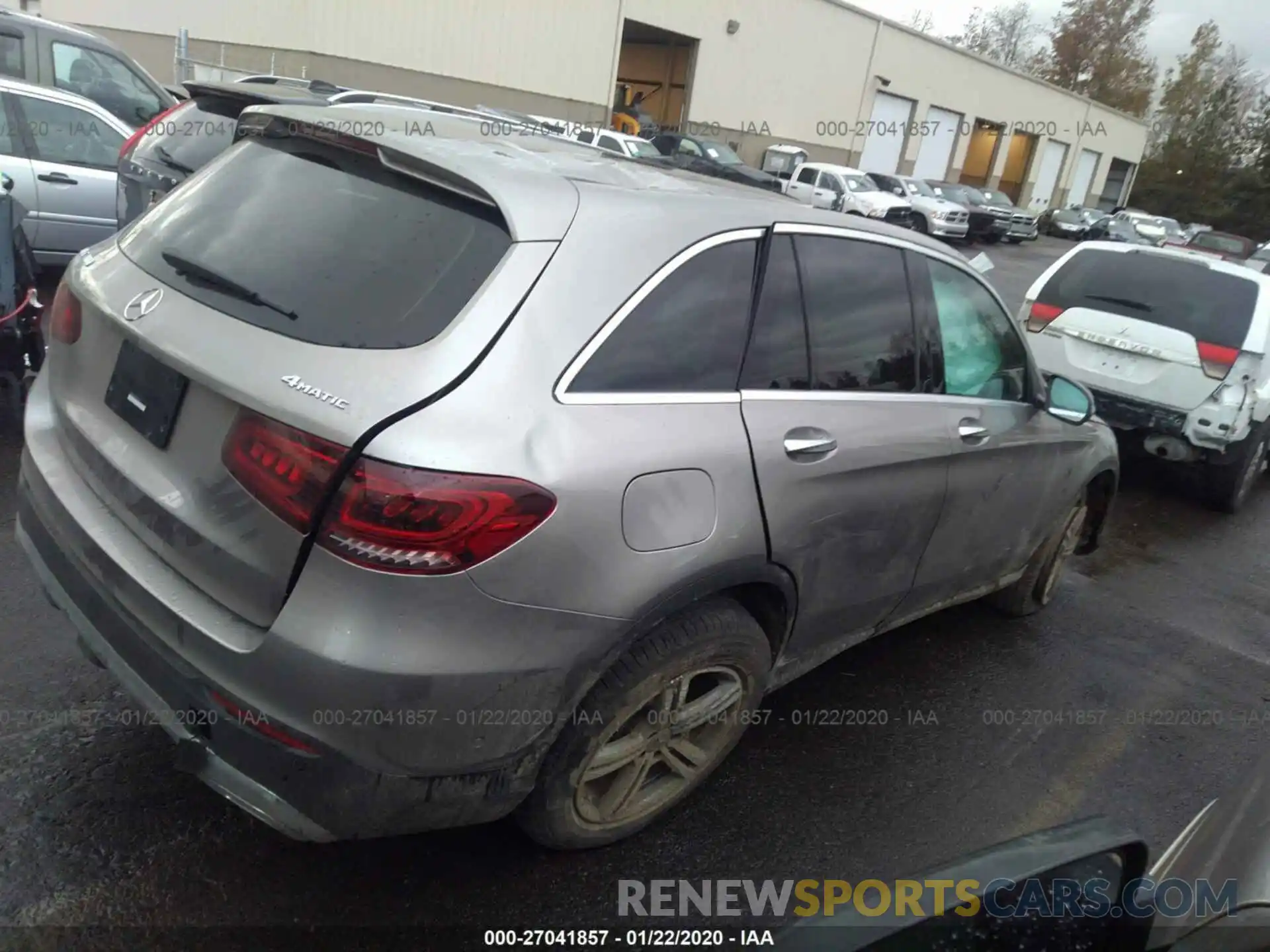 4 Photograph of a damaged car WDC0G8EB5LF722189 MERCEDES-BENZ GLC 2020