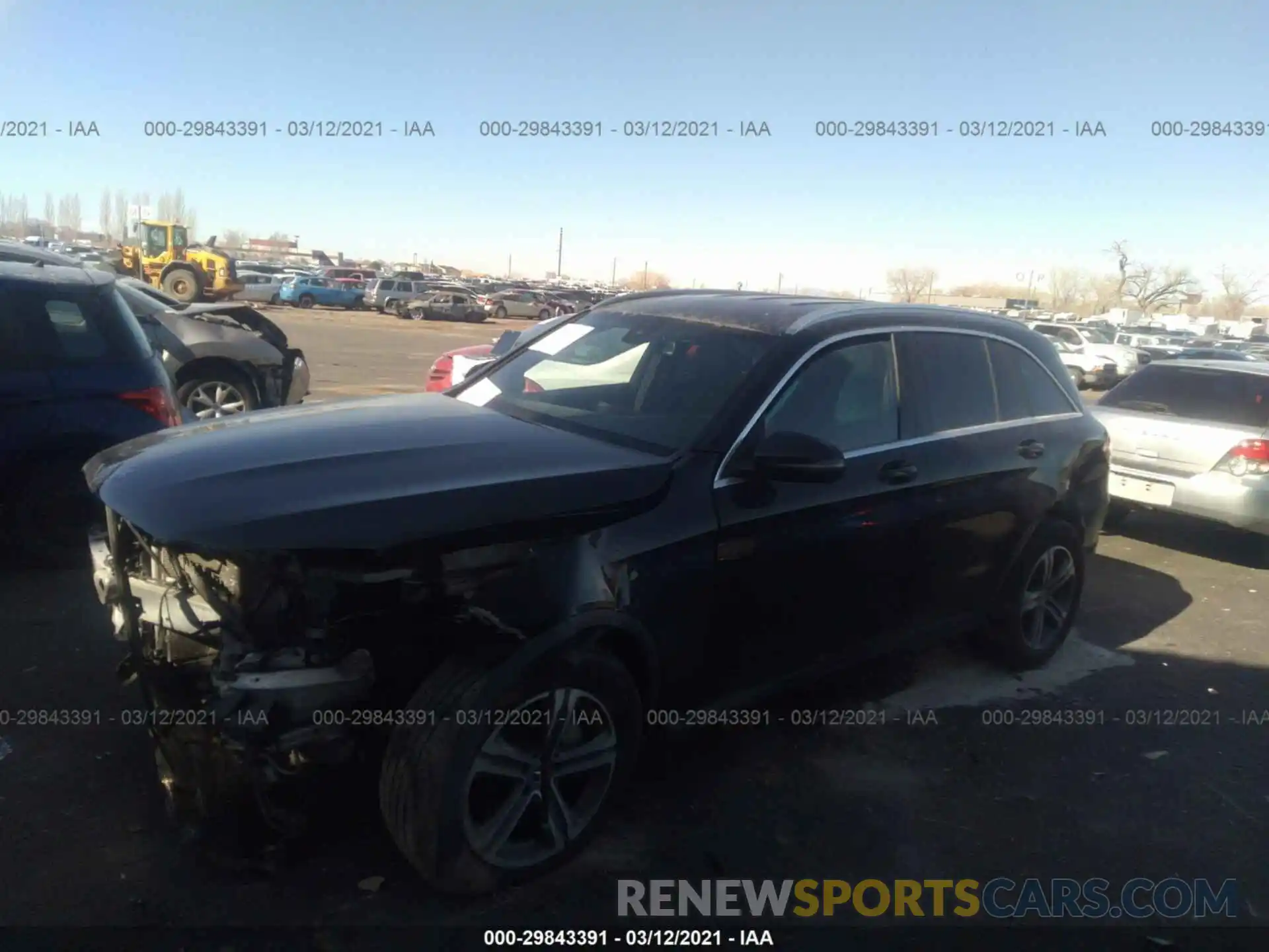 2 Photograph of a damaged car WDC0G8EB5LF740210 MERCEDES-BENZ GLC 2020