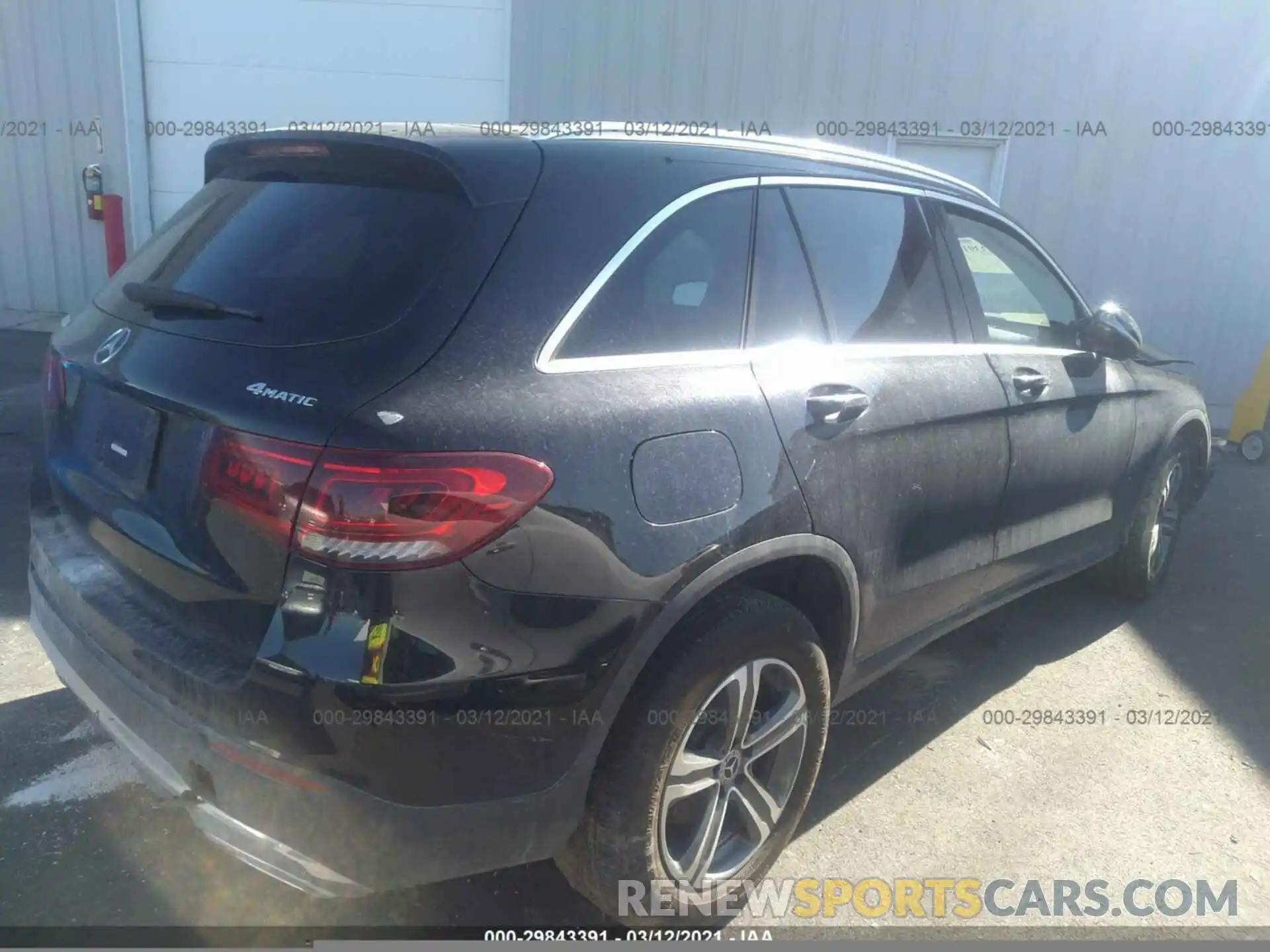 4 Photograph of a damaged car WDC0G8EB5LF740210 MERCEDES-BENZ GLC 2020