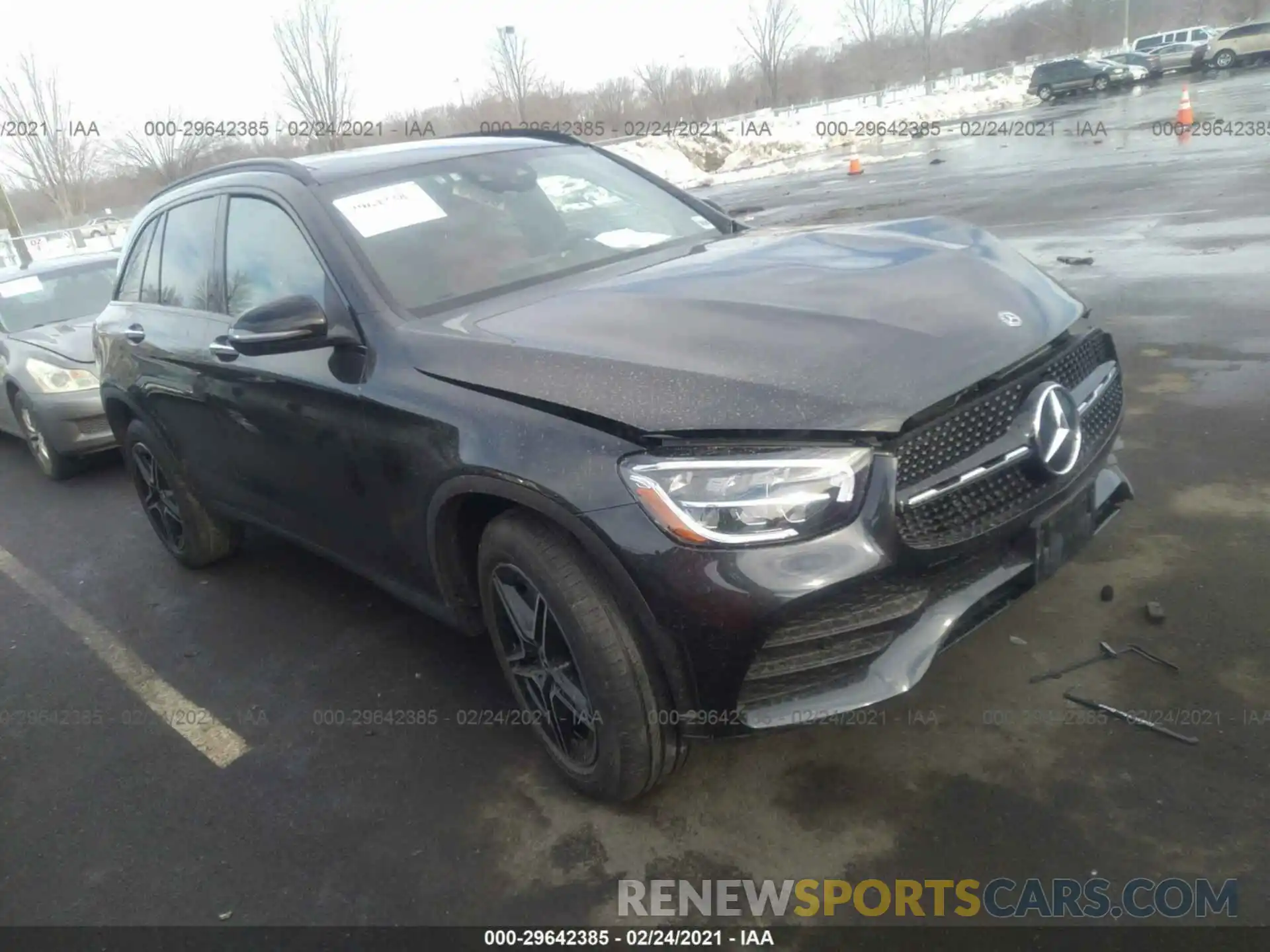 1 Photograph of a damaged car WDC0G8EB6LF713971 MERCEDES-BENZ GLC 2020