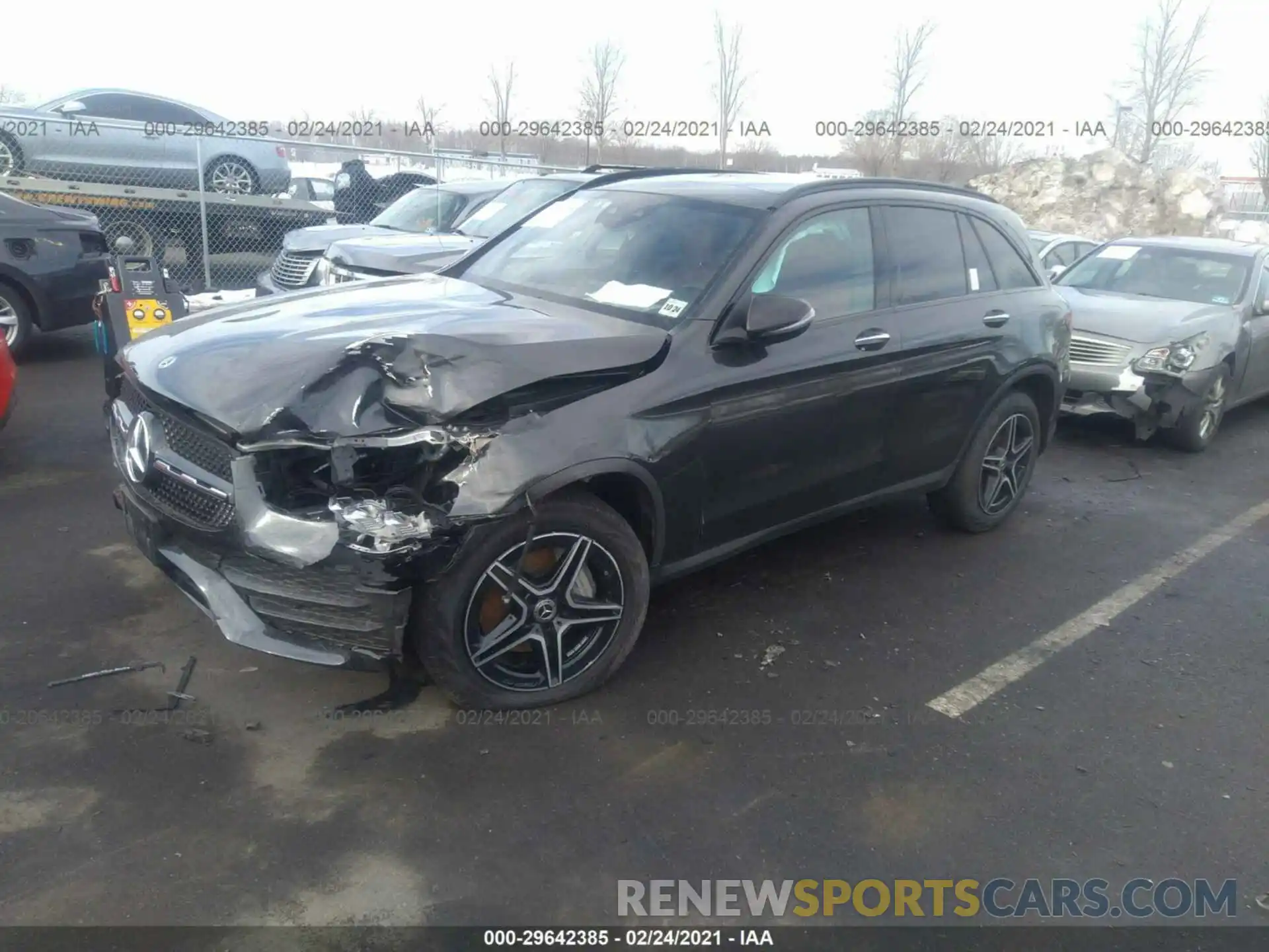 2 Photograph of a damaged car WDC0G8EB6LF713971 MERCEDES-BENZ GLC 2020