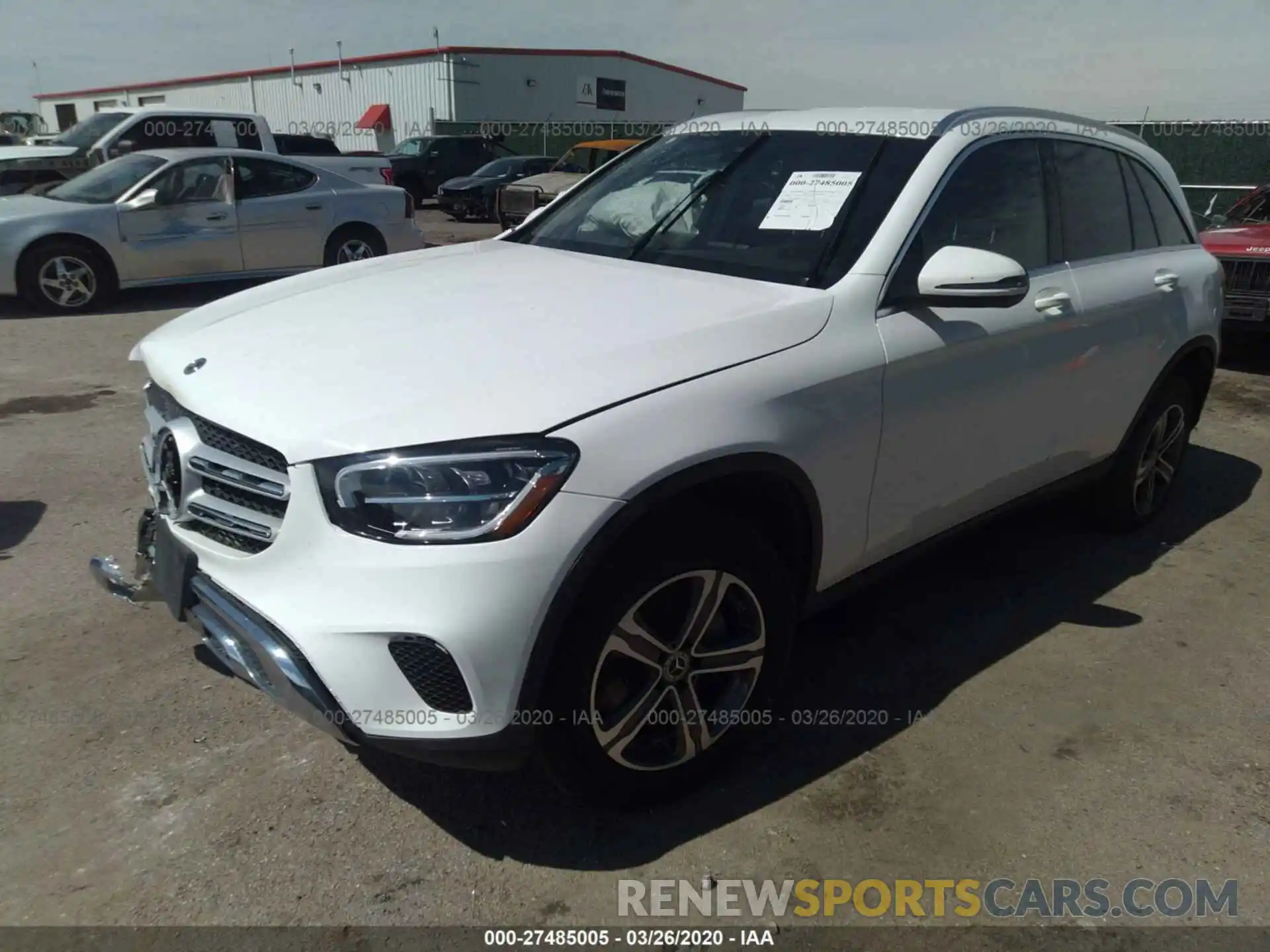 2 Photograph of a damaged car WDC0G8EB6LF739390 MERCEDES-BENZ GLC 2020