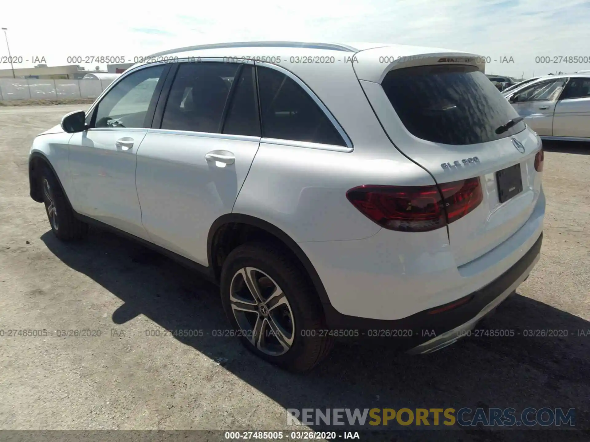 3 Photograph of a damaged car WDC0G8EB6LF739390 MERCEDES-BENZ GLC 2020