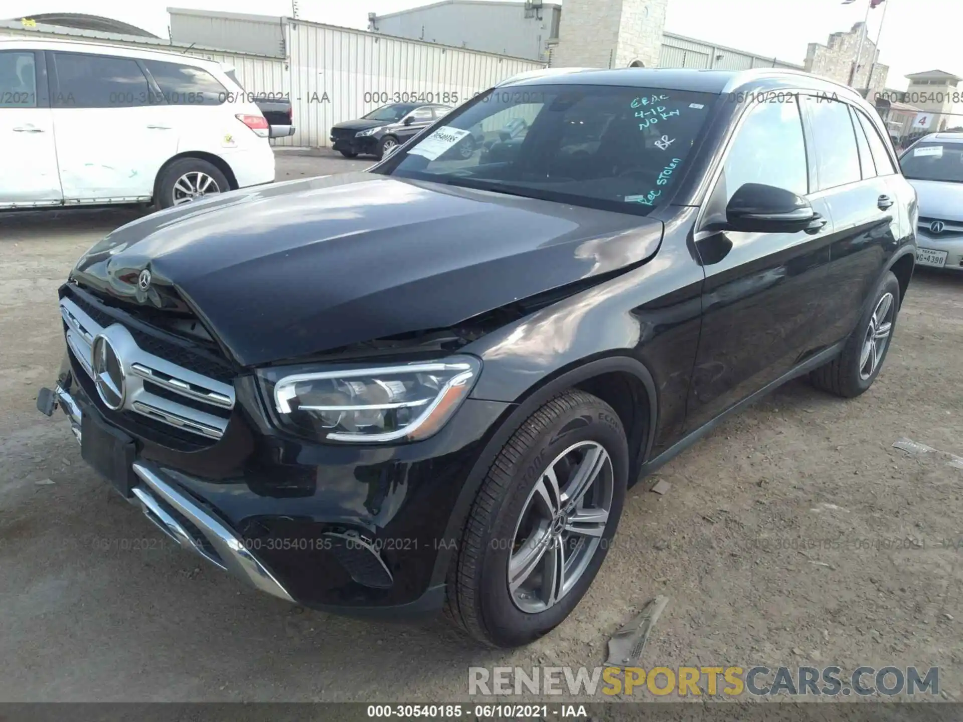 2 Photograph of a damaged car WDC0G8EB7LF701392 MERCEDES-BENZ GLC 2020