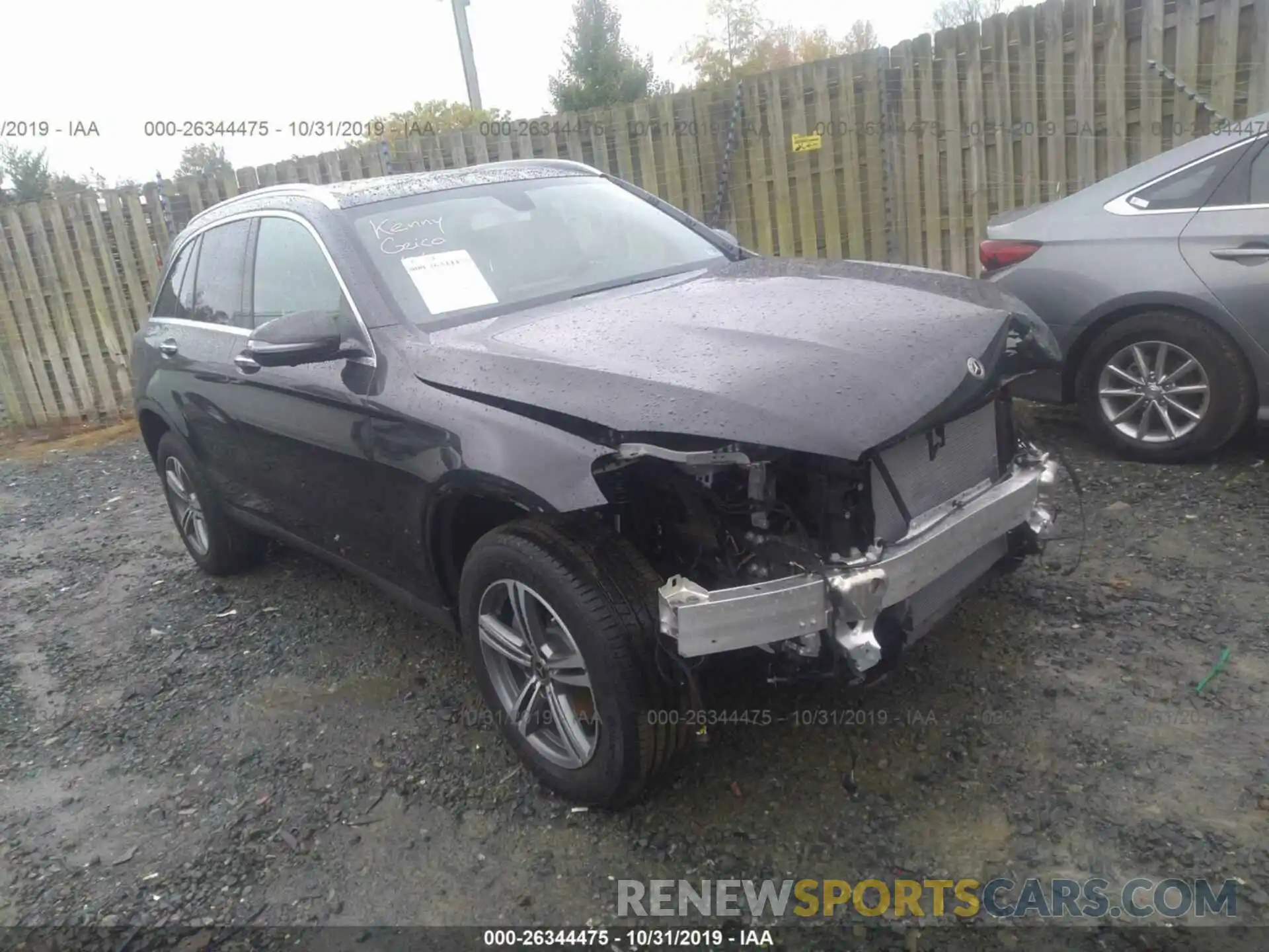 1 Photograph of a damaged car WDC0G8EB7LF704972 MERCEDES-BENZ GLC 2020