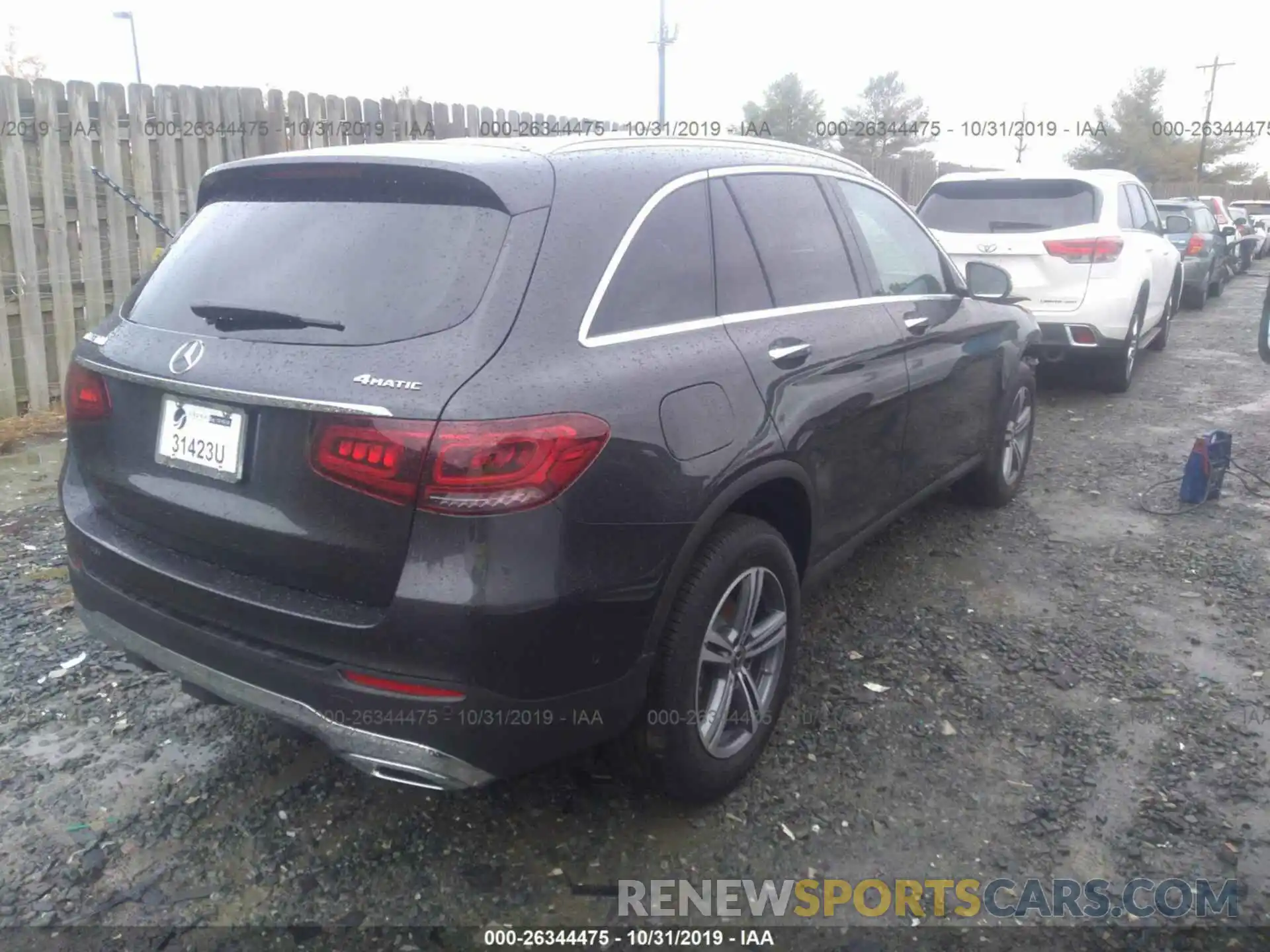 4 Photograph of a damaged car WDC0G8EB7LF704972 MERCEDES-BENZ GLC 2020