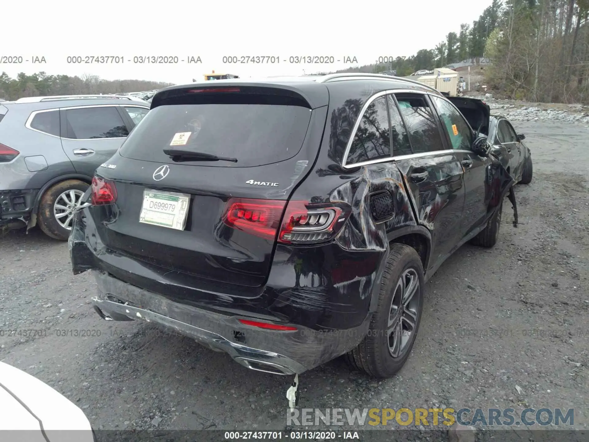 4 Photograph of a damaged car WDC0G8EB8LF711901 MERCEDES-BENZ GLC 2020