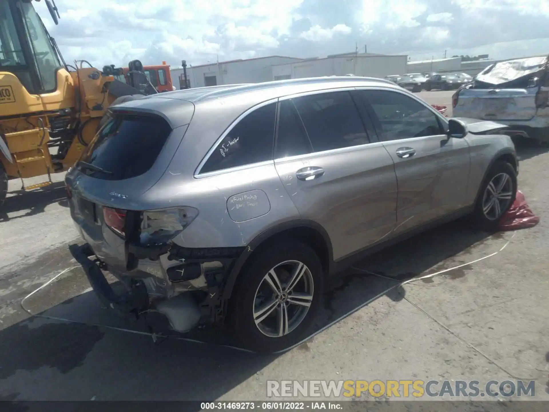 4 Photograph of a damaged car WDC0G8EBXLF722852 MERCEDES-BENZ GLC 2020