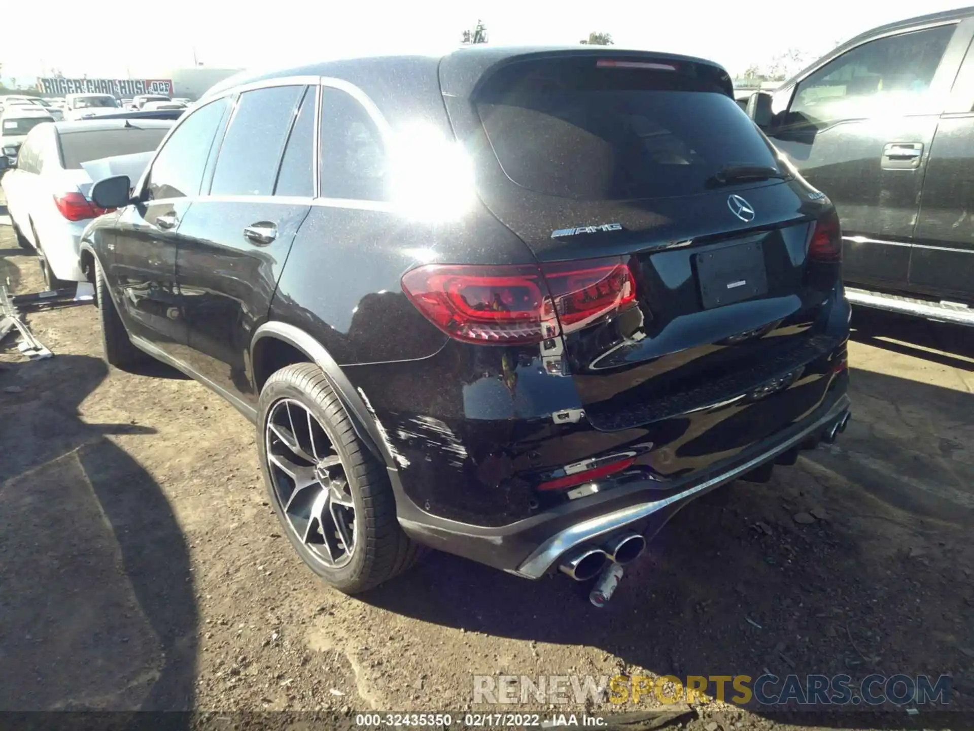 3 Photograph of a damaged car W1N0G6EB1MF951098 MERCEDES-BENZ GLC 2021