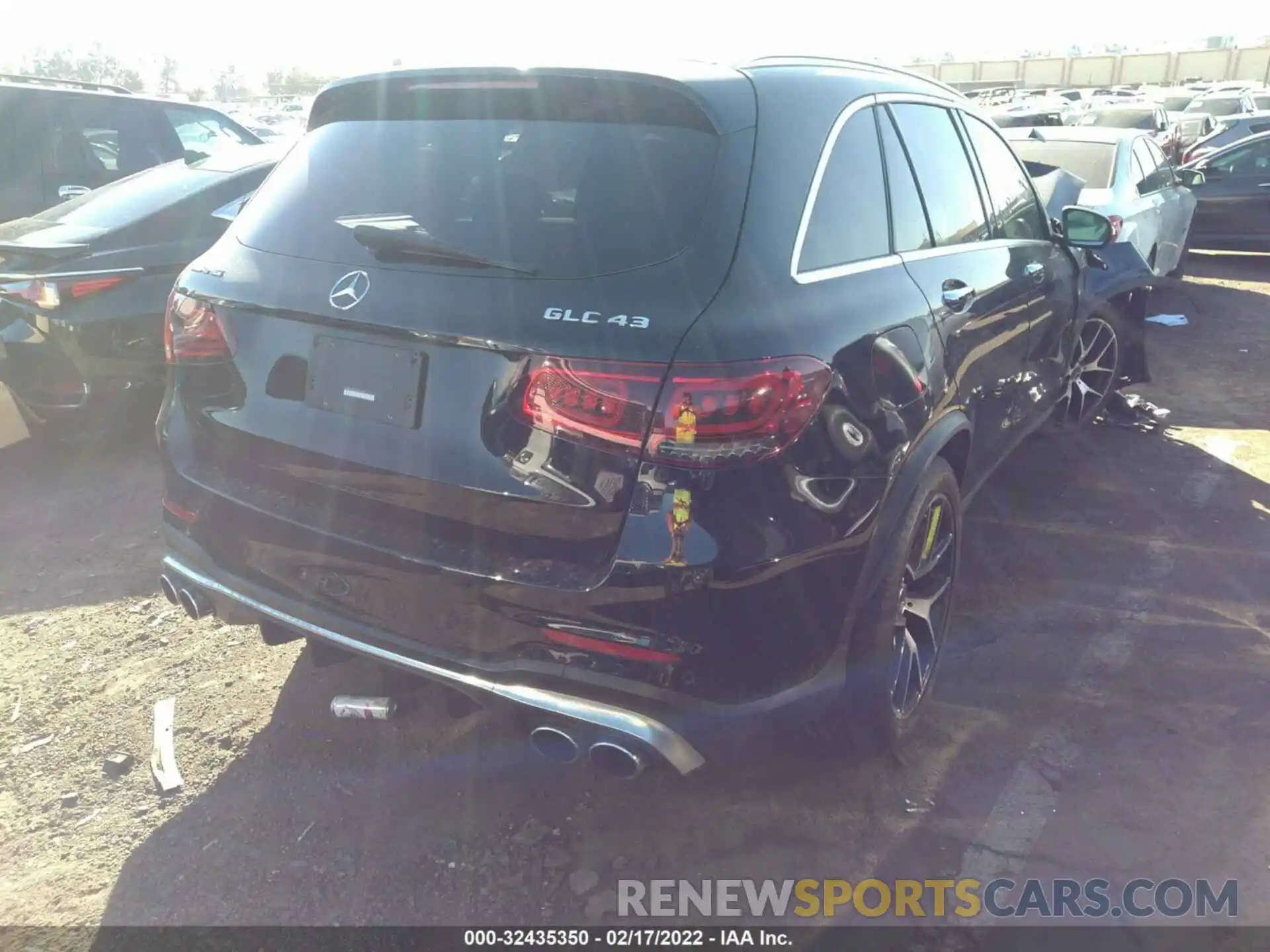 4 Photograph of a damaged car W1N0G6EB1MF951098 MERCEDES-BENZ GLC 2021