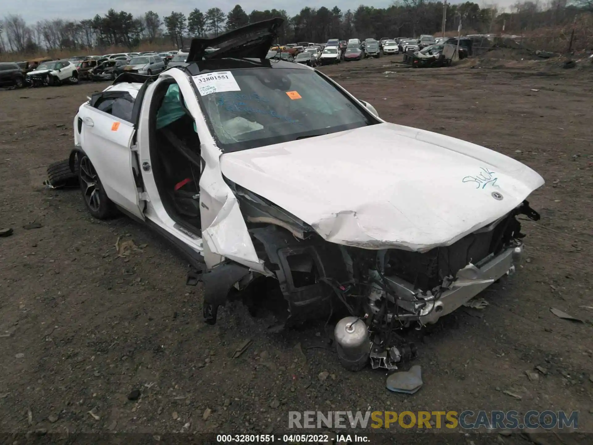 6 Photograph of a damaged car W1N0G6EB2MF949750 MERCEDES-BENZ GLC 2021