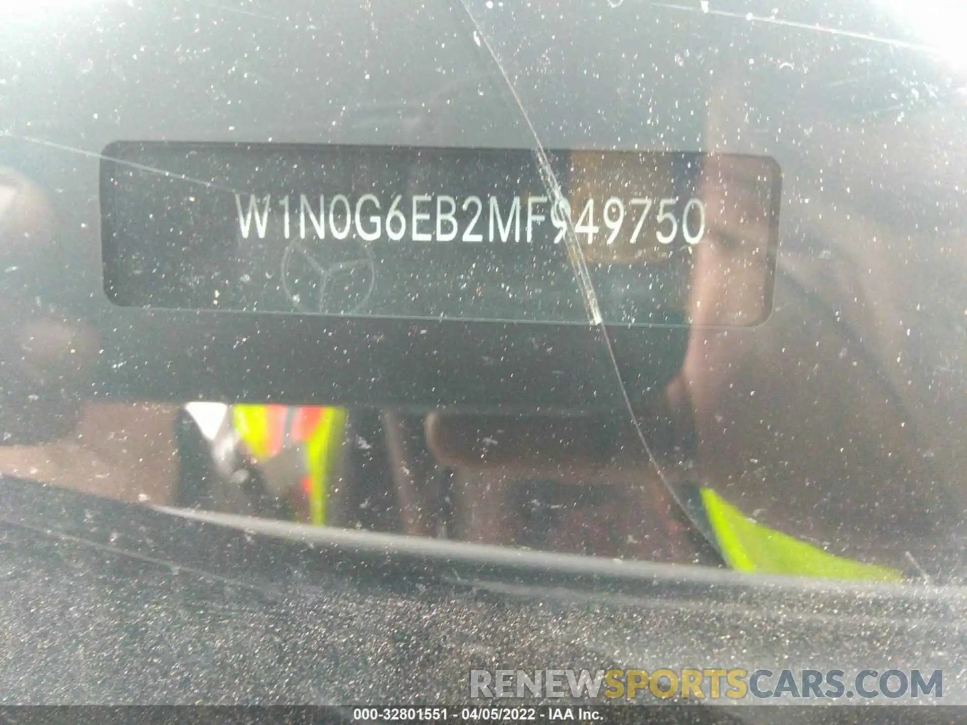 9 Photograph of a damaged car W1N0G6EB2MF949750 MERCEDES-BENZ GLC 2021