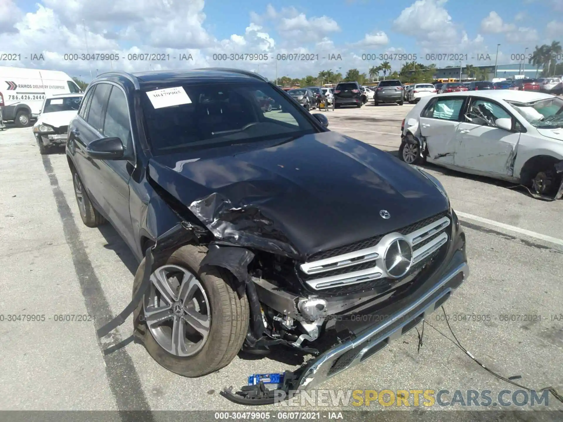 6 Photograph of a damaged car W1N0G8DB4MF898989 MERCEDES-BENZ GLC 2021