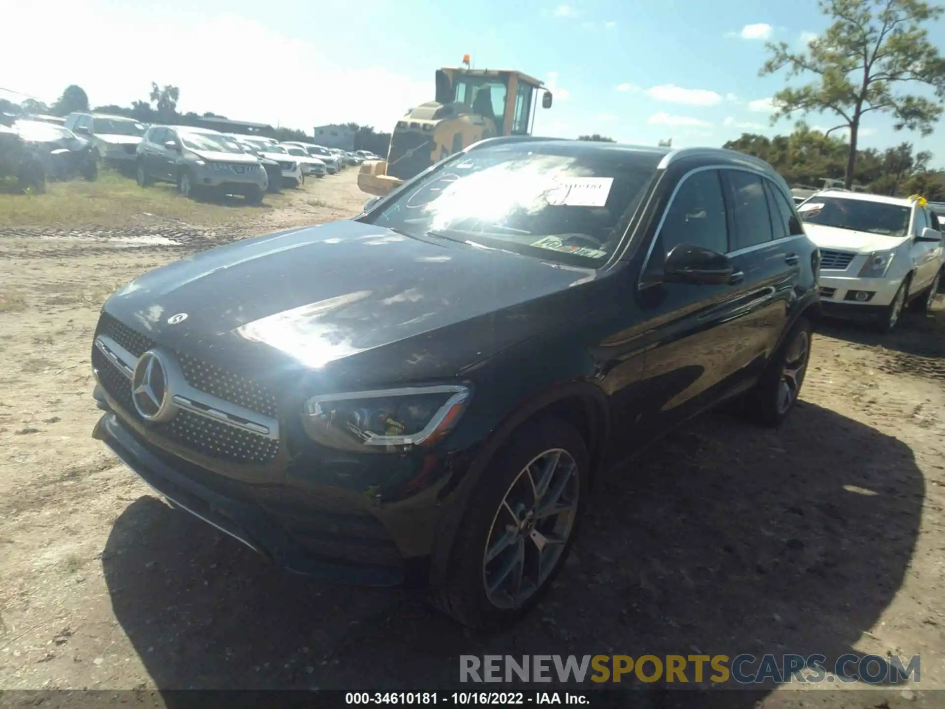 2 Photograph of a damaged car W1N0G8DB5MF893946 MERCEDES-BENZ GLC 2021