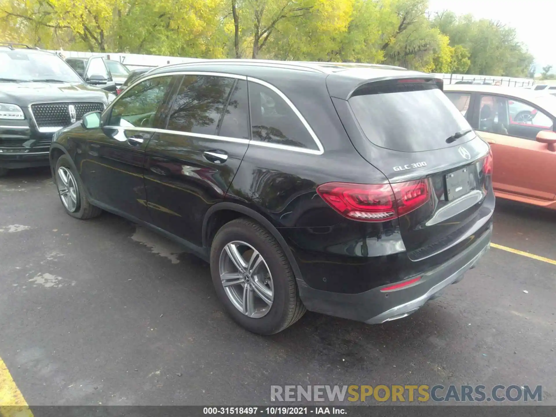 3 Photograph of a damaged car W1N0G8DB5MF911765 MERCEDES-BENZ GLC 2021