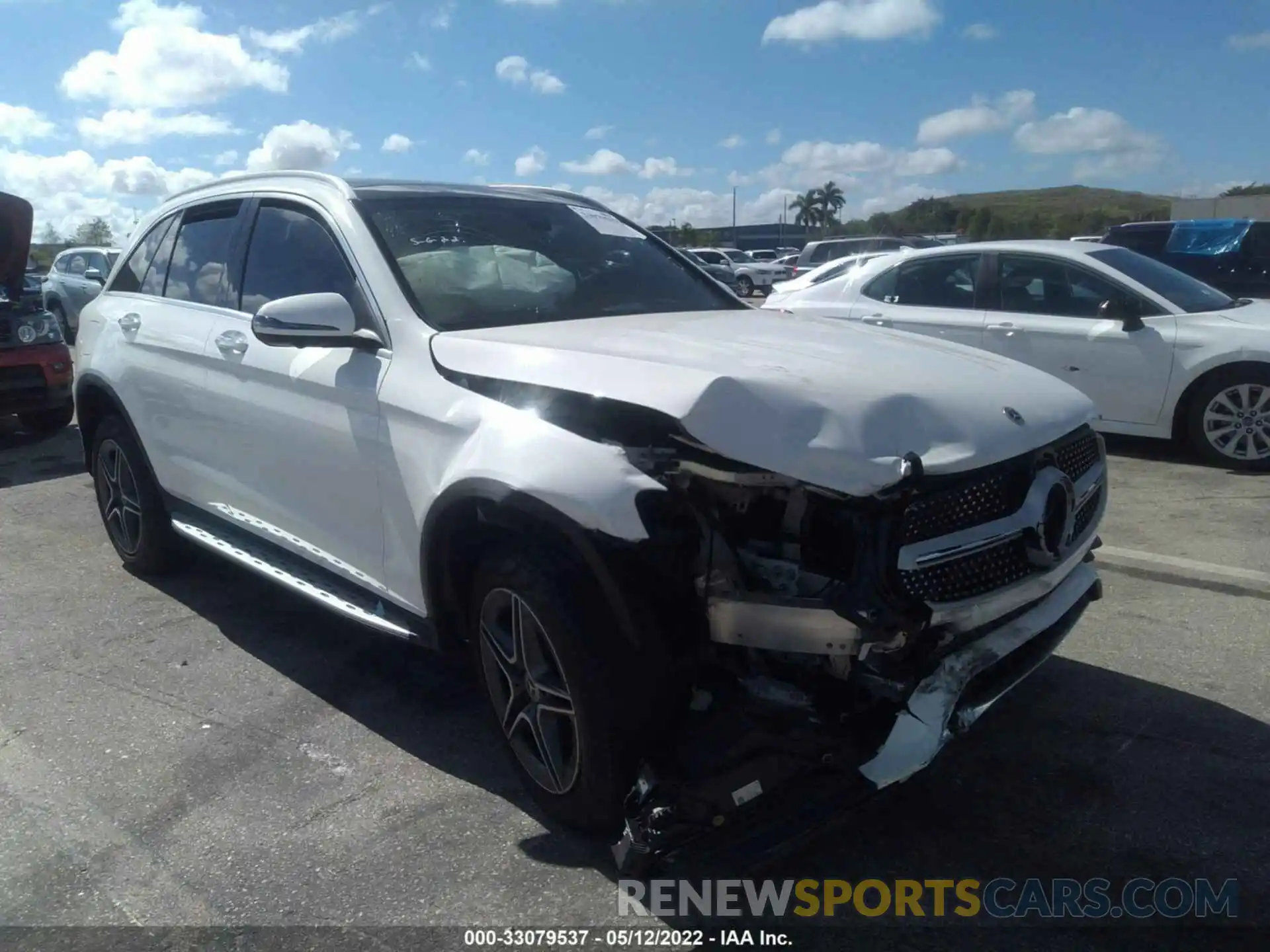 1 Photograph of a damaged car W1N0G8DB5MV267738 MERCEDES-BENZ GLC 2021