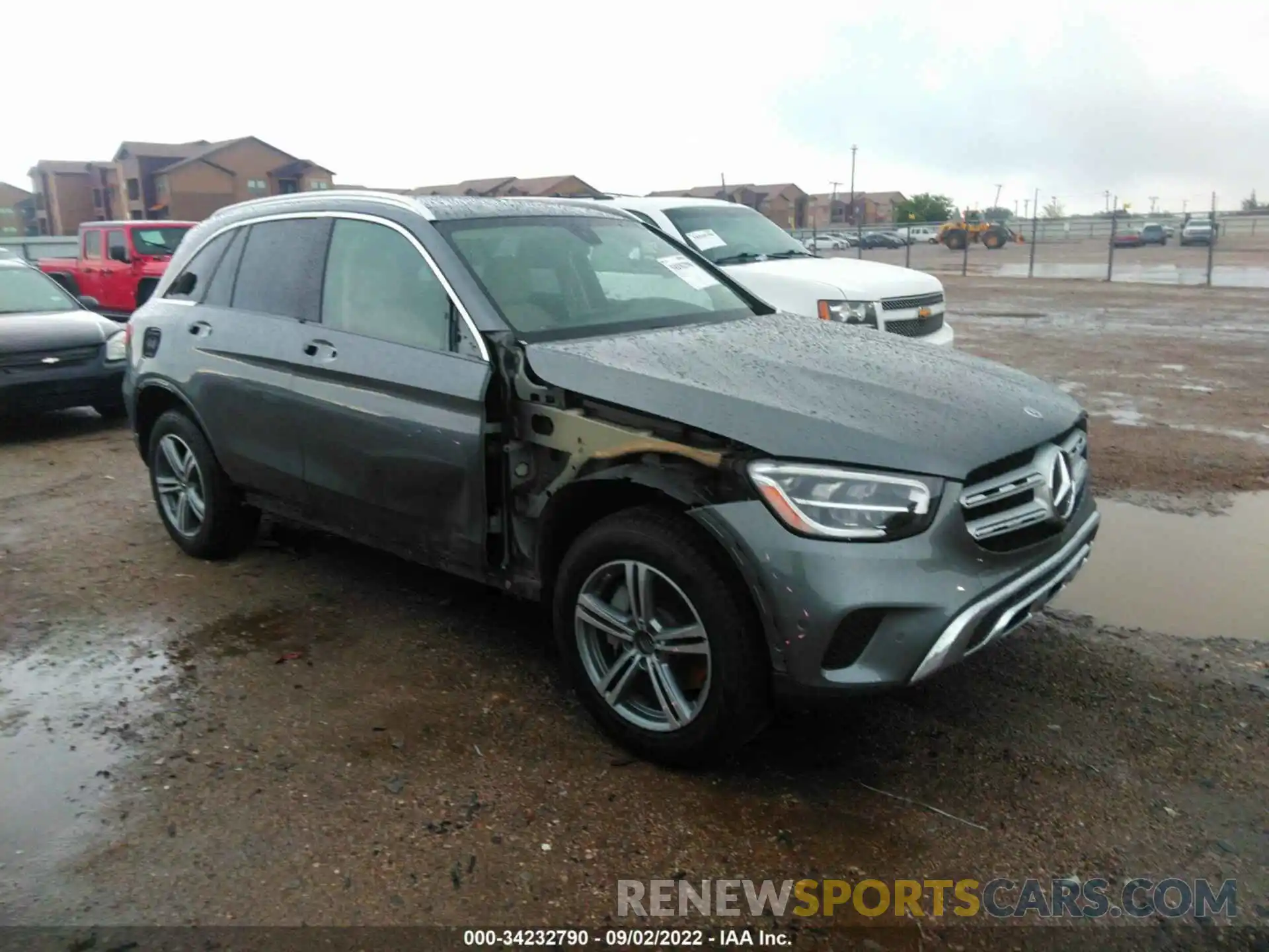 1 Photograph of a damaged car W1N0G8DB5MV272860 MERCEDES-BENZ GLC 2021