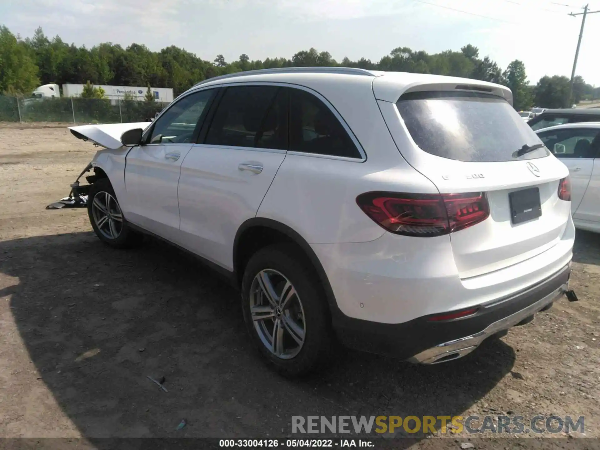 3 Photograph of a damaged car W1N0G8DB5MV323242 MERCEDES-BENZ GLC 2021