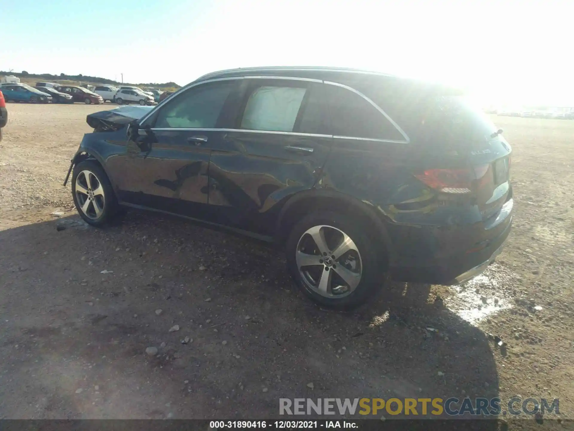 3 Photograph of a damaged car W1N0G8DB6MF974745 MERCEDES-BENZ GLC 2021