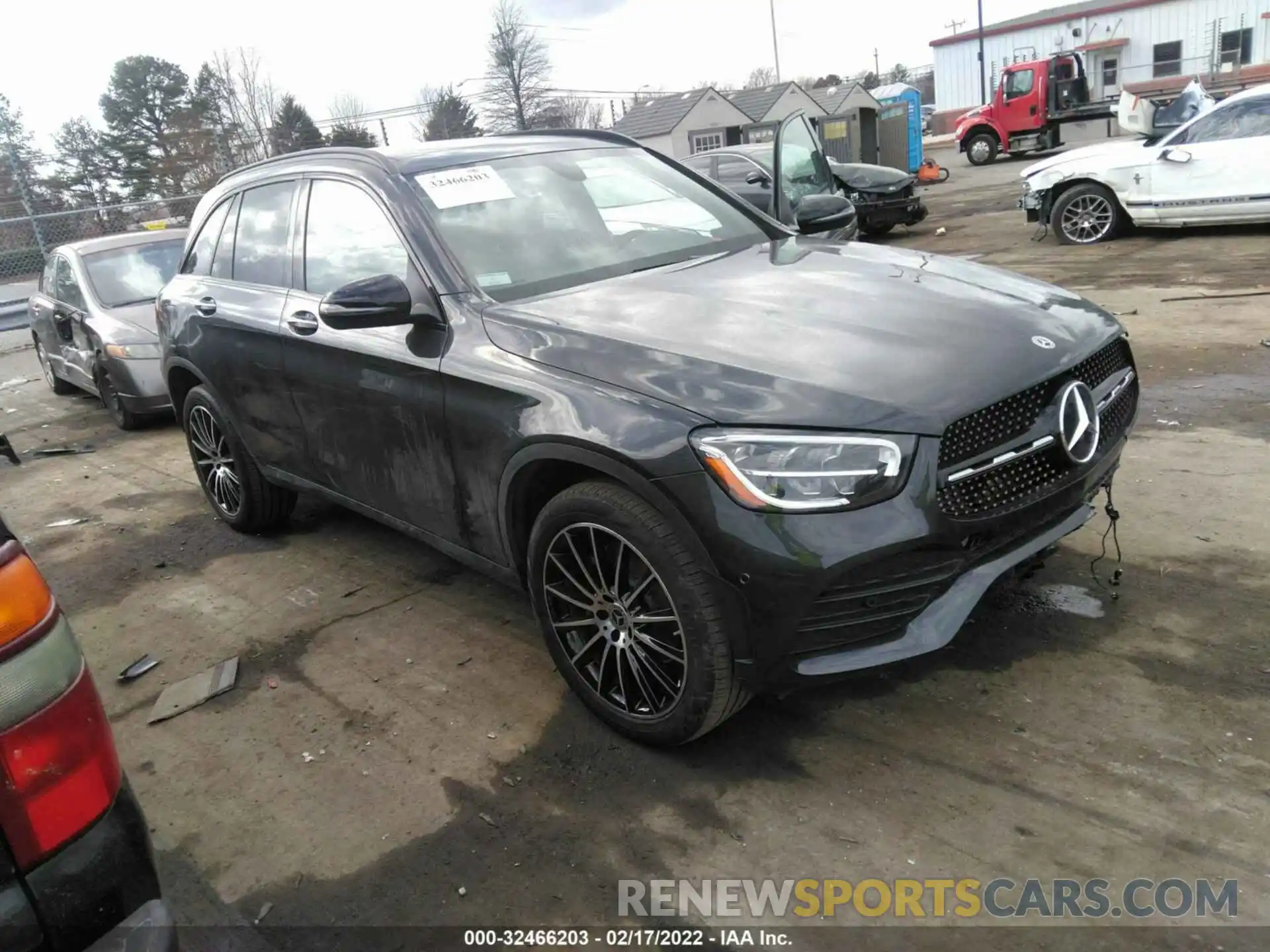 1 Photograph of a damaged car W1N0G8DB9MF899300 MERCEDES-BENZ GLC 2021