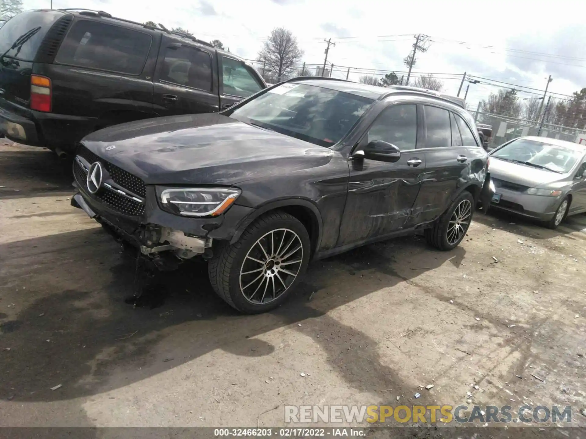 2 Photograph of a damaged car W1N0G8DB9MF899300 MERCEDES-BENZ GLC 2021