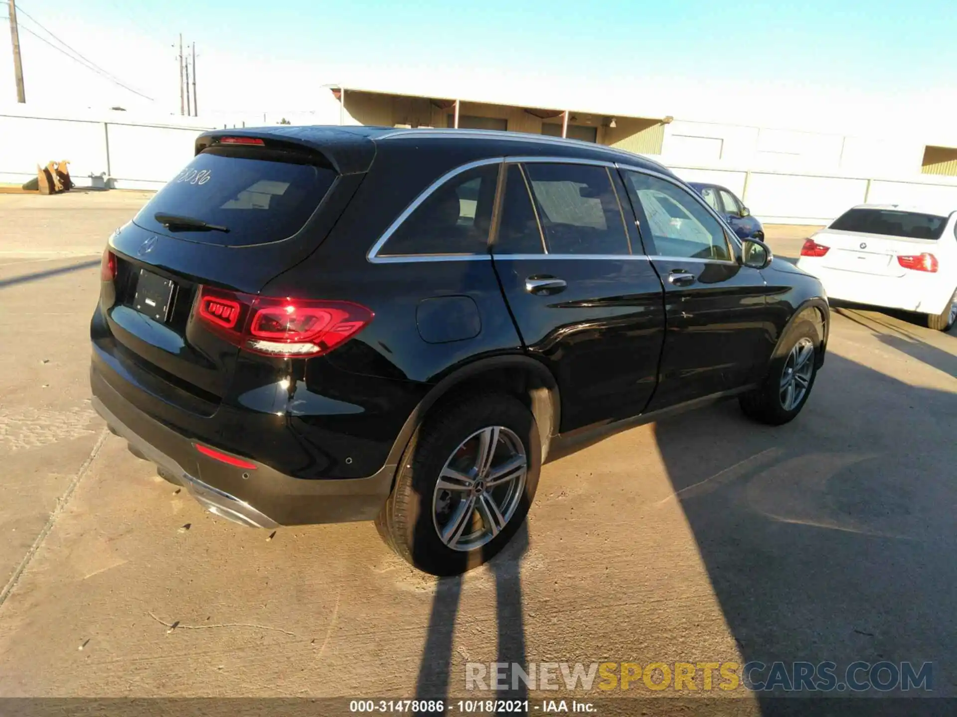 4 Photograph of a damaged car W1N0G8DBXMV287306 MERCEDES-BENZ GLC 2021