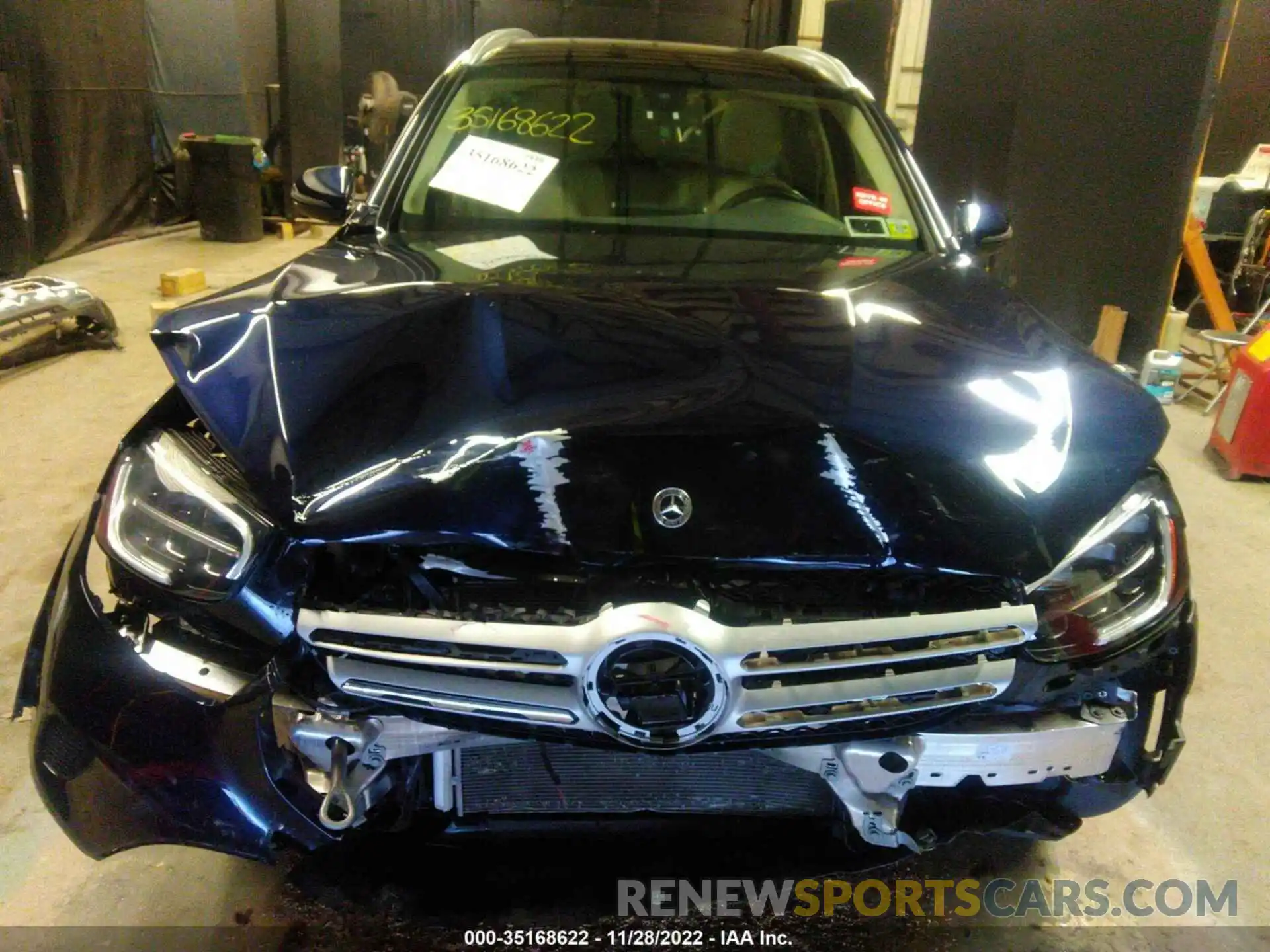 6 Photograph of a damaged car W1N0G8EB3MF878960 MERCEDES-BENZ GLC 2021