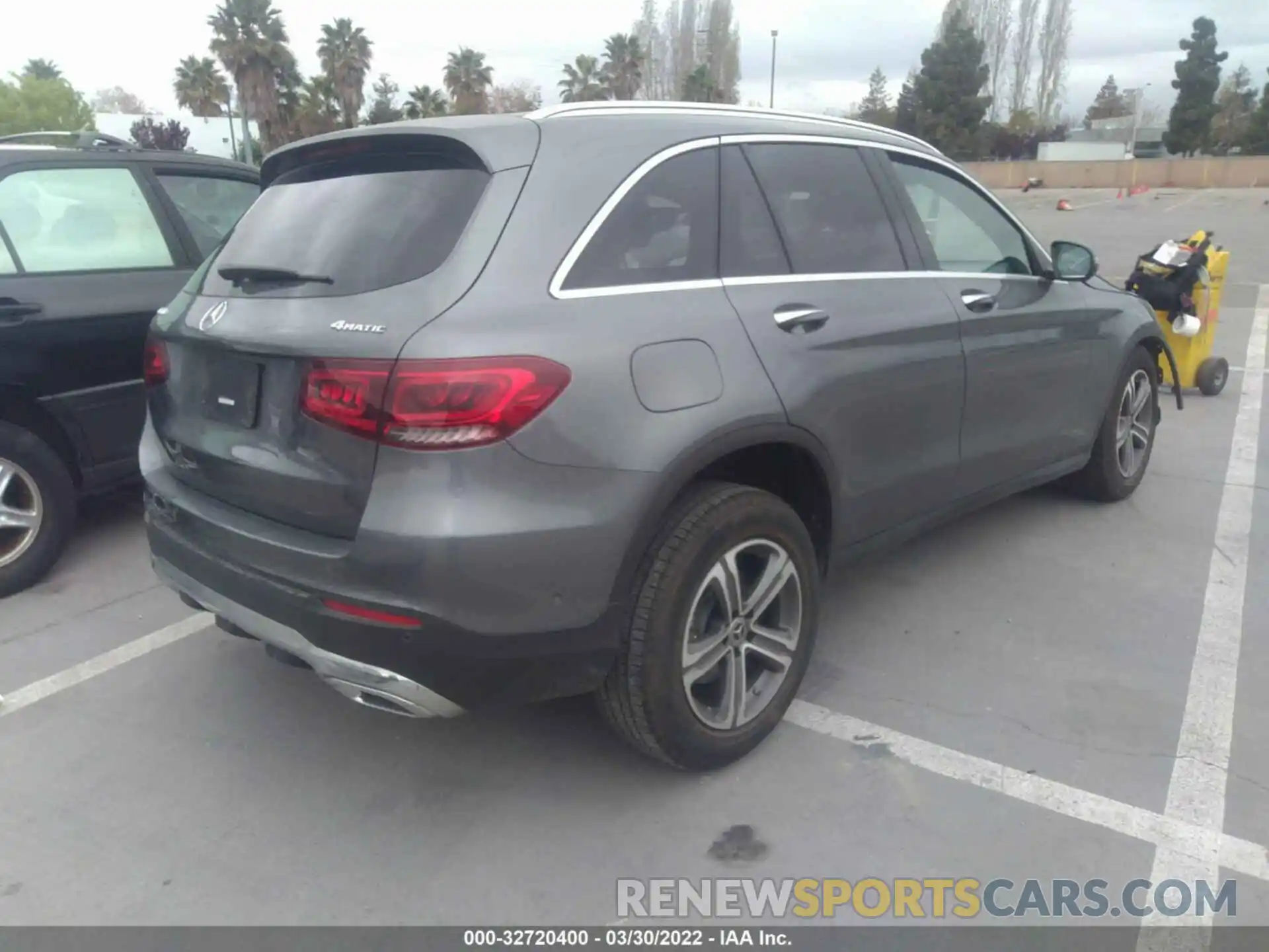 4 Photograph of a damaged car W1N0G8EB4MF885982 MERCEDES-BENZ GLC 2021