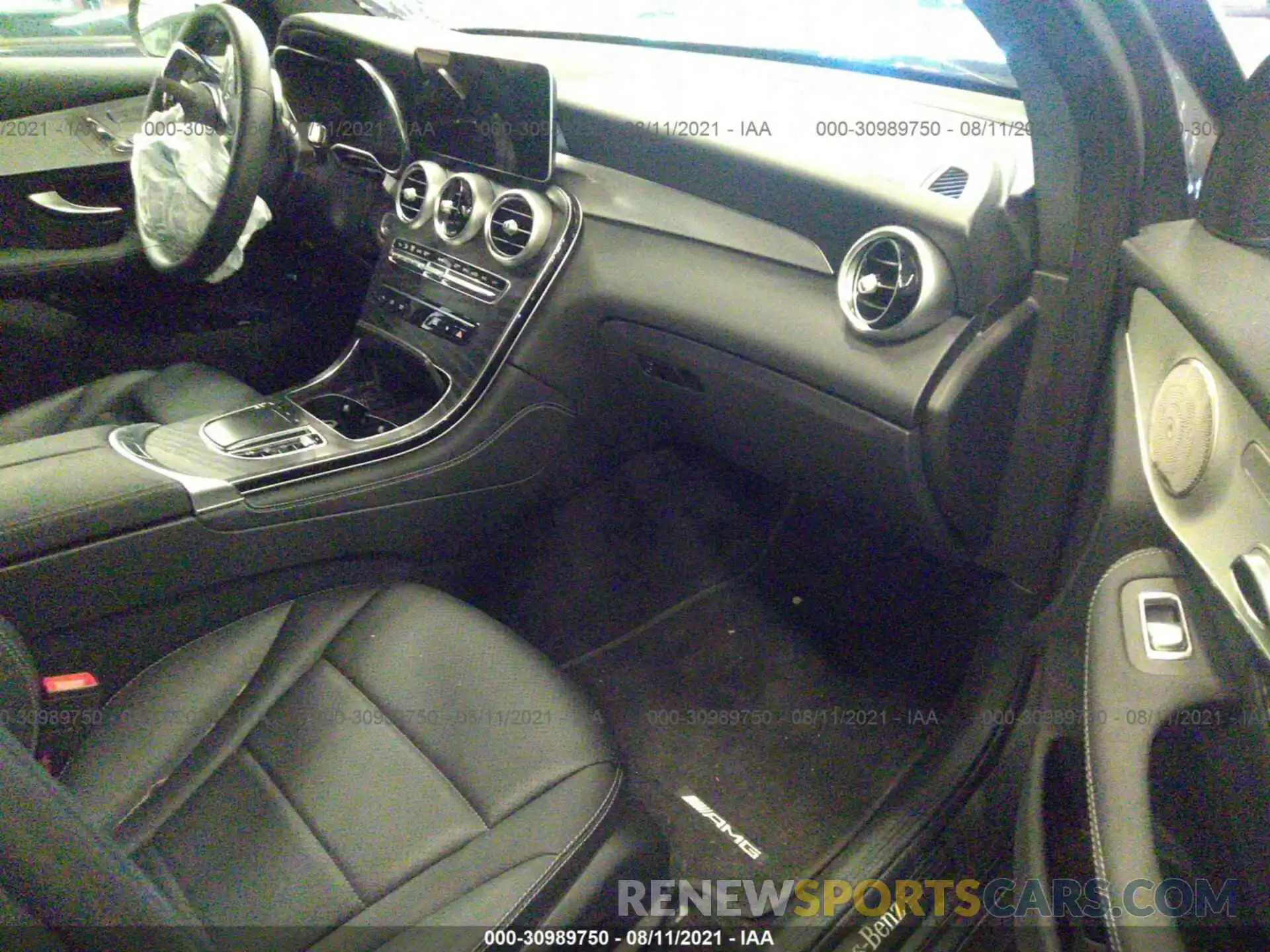 5 Photograph of a damaged car W1N0G8EB4MF906555 MERCEDES-BENZ GLC 2021