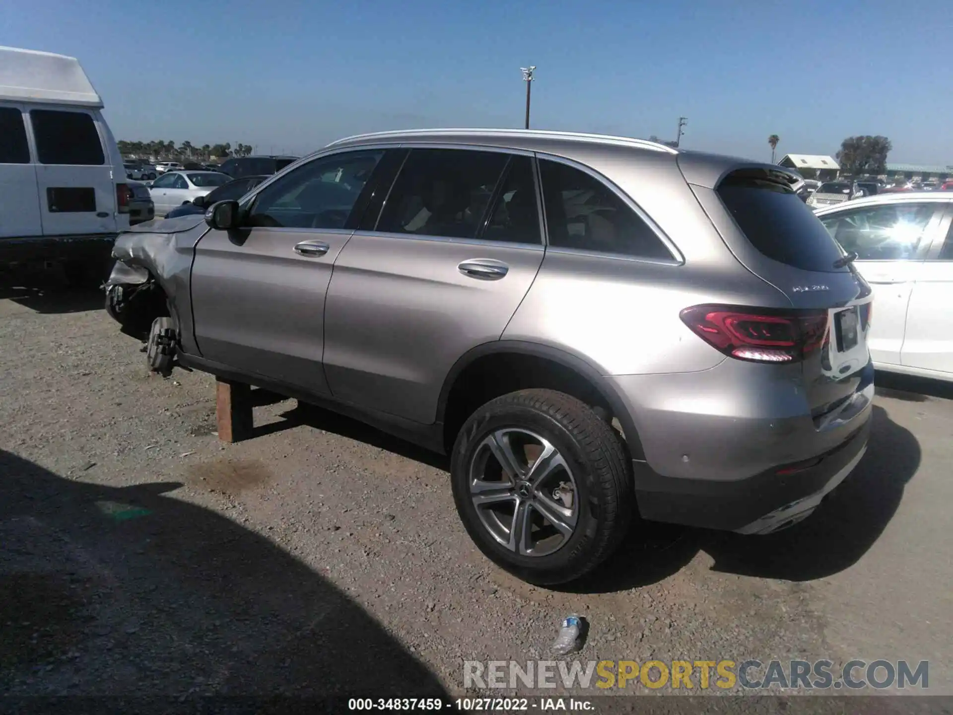 3 Photograph of a damaged car W1N0G8EB6MF926001 MERCEDES-BENZ GLC 2021