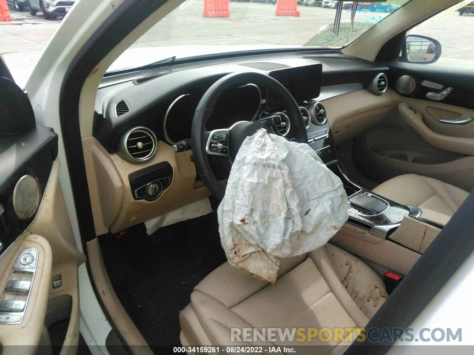 7 Photograph of a damaged car W1N0G8EB6MF958592 MERCEDES-BENZ GLC 2021