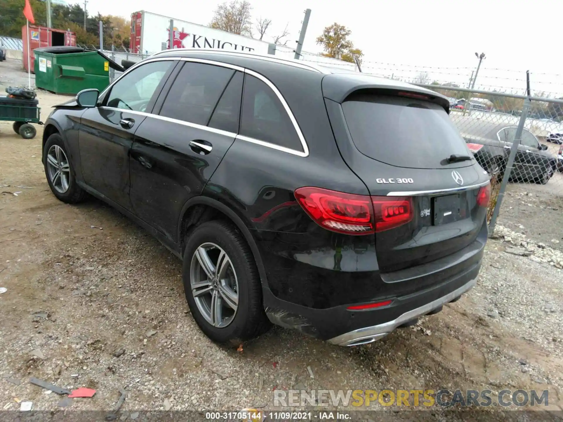 3 Photograph of a damaged car W1N0G8EB7MF897091 MERCEDES-BENZ GLC 2021