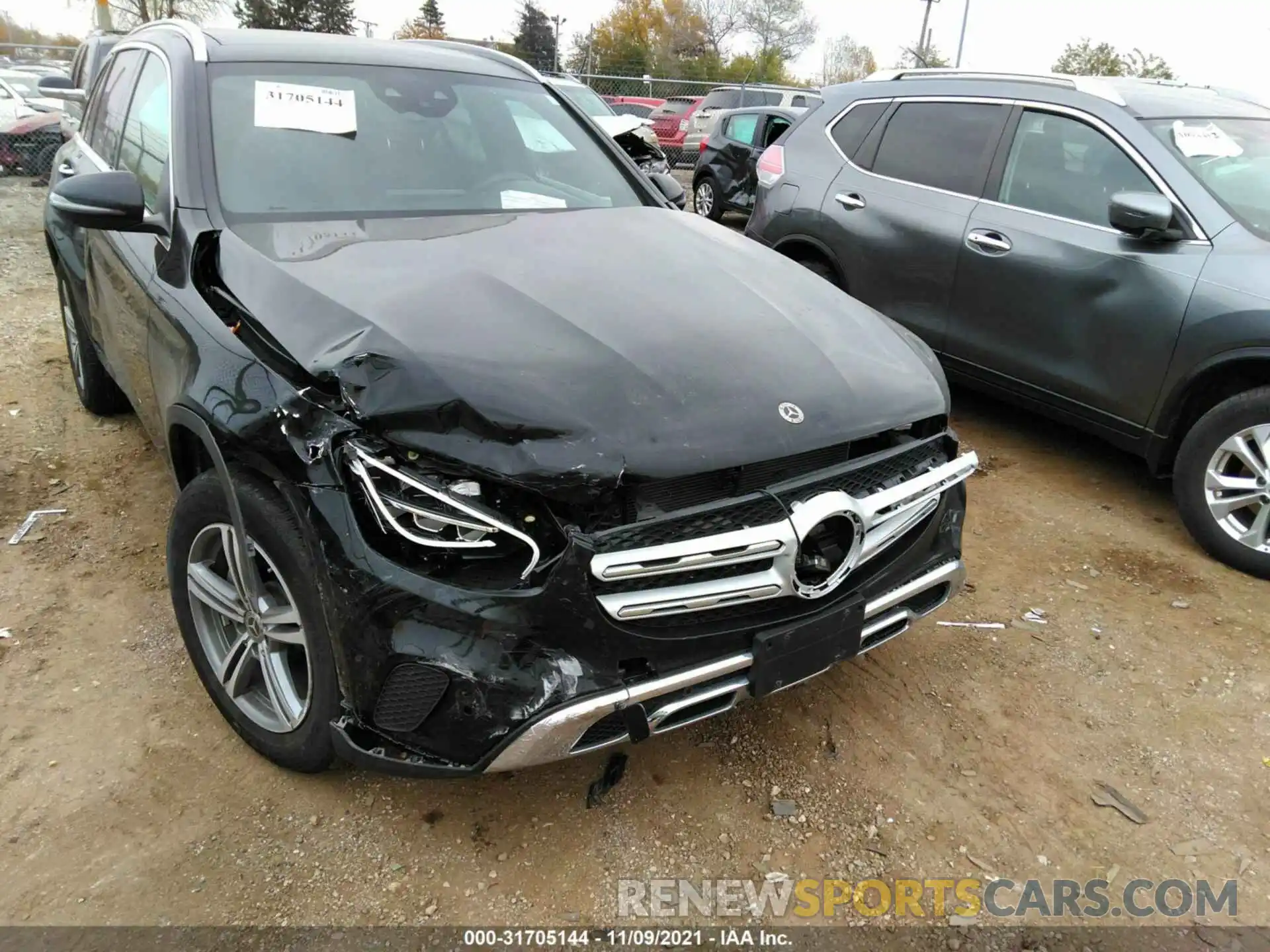 6 Photograph of a damaged car W1N0G8EB7MF897091 MERCEDES-BENZ GLC 2021