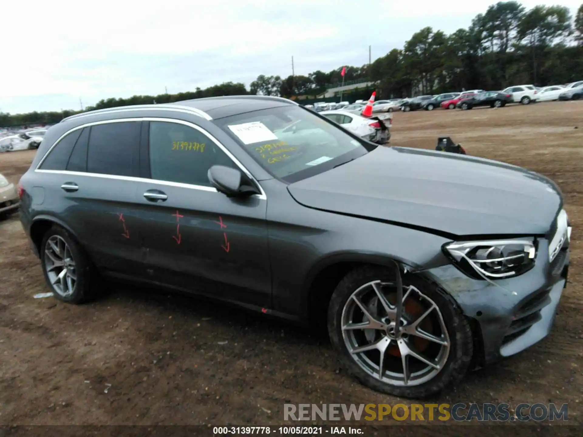 6 Photograph of a damaged car W1N0G8EB7MV301984 MERCEDES-BENZ GLC 2021