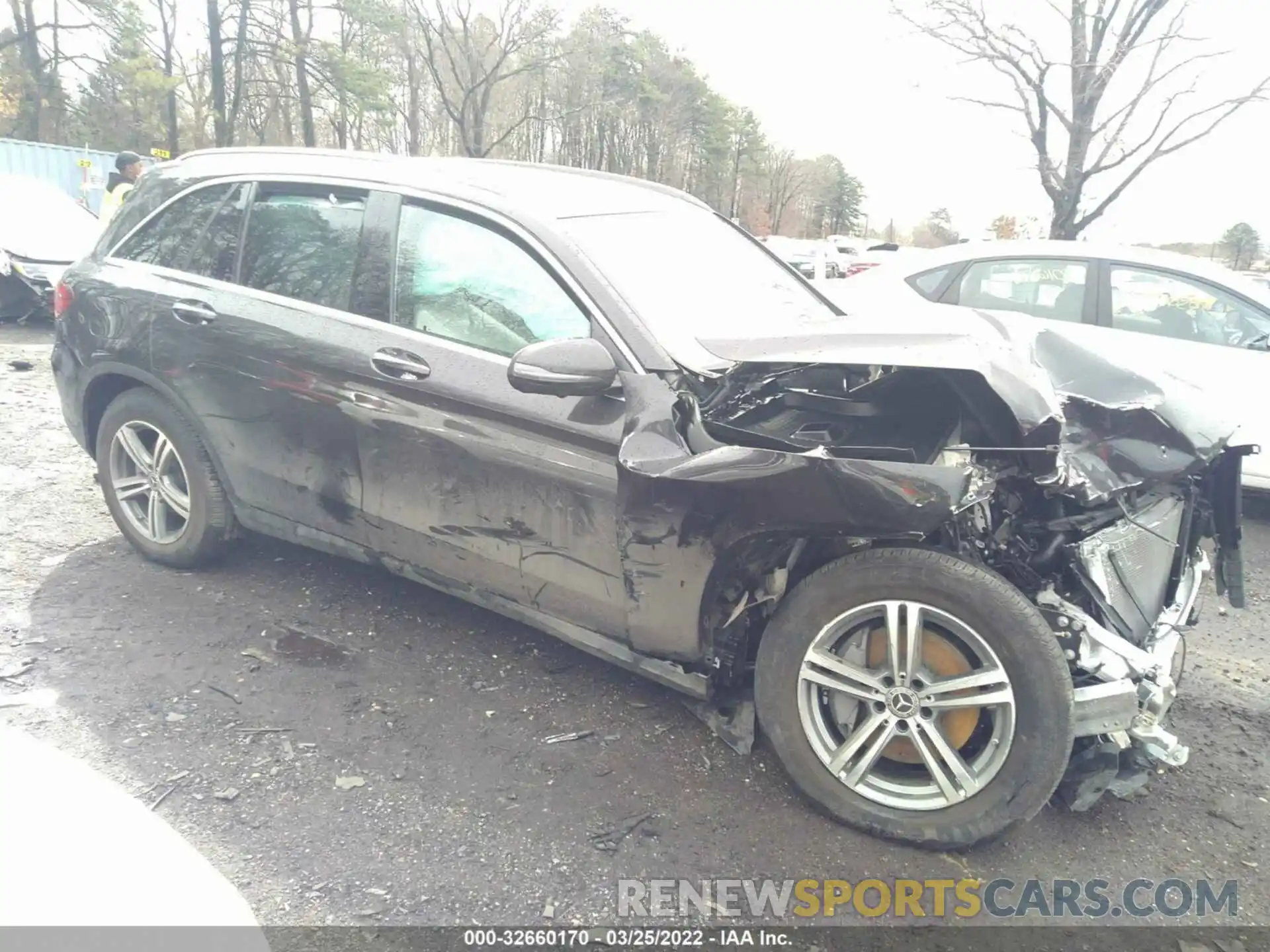 1 Photograph of a damaged car W1N0G8EBXMF987531 MERCEDES-BENZ GLC 2021