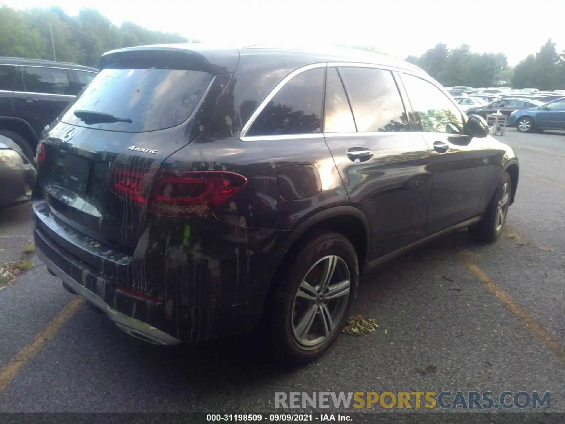 4 Photograph of a damaged car W1N0G8EBXMV296201 MERCEDES-BENZ GLC 2021