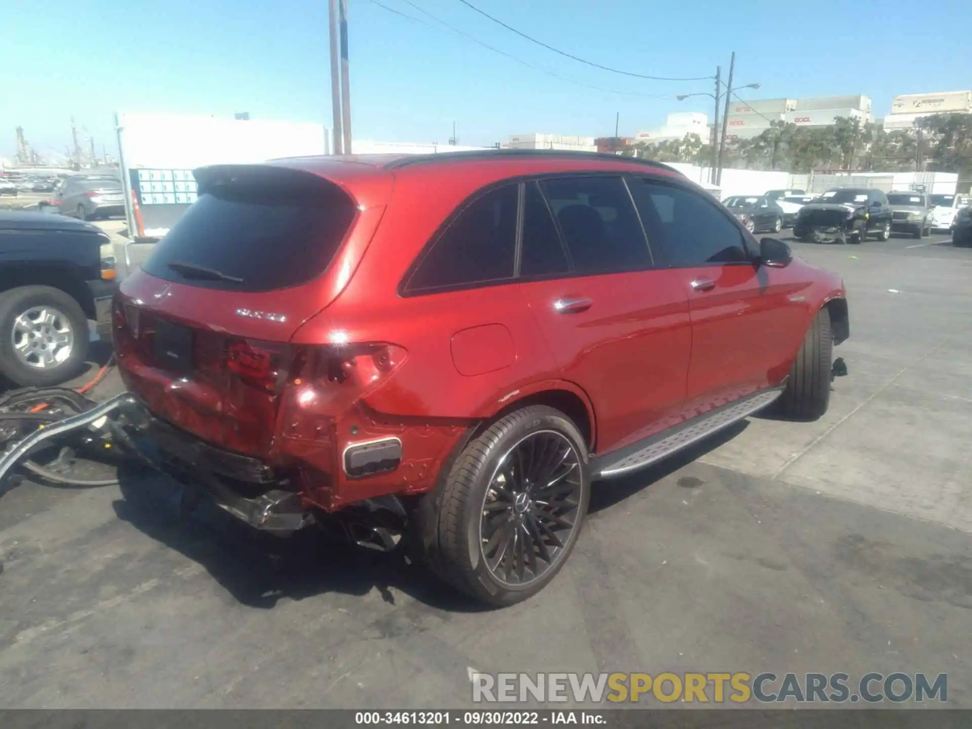 4 Photograph of a damaged car W1N0G8JB0MF979587 MERCEDES-BENZ GLC 2021